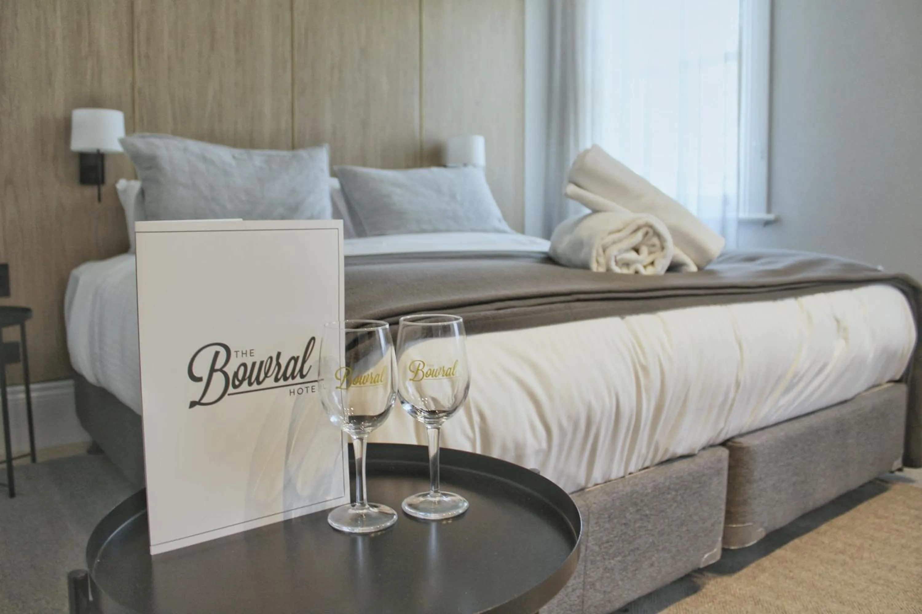 Bed in The Bowral Hotel