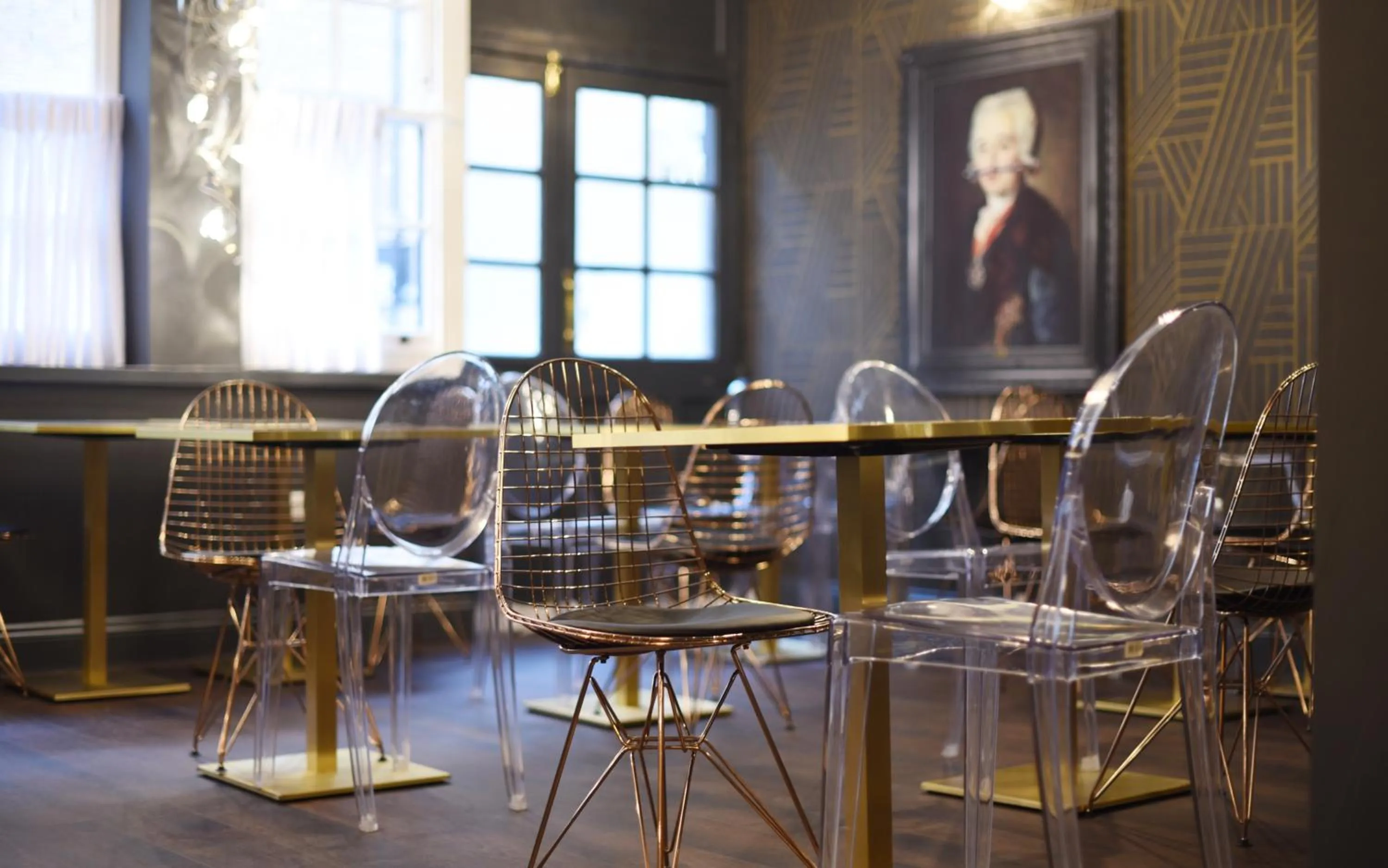 Dining area in The Pack And Carriage London