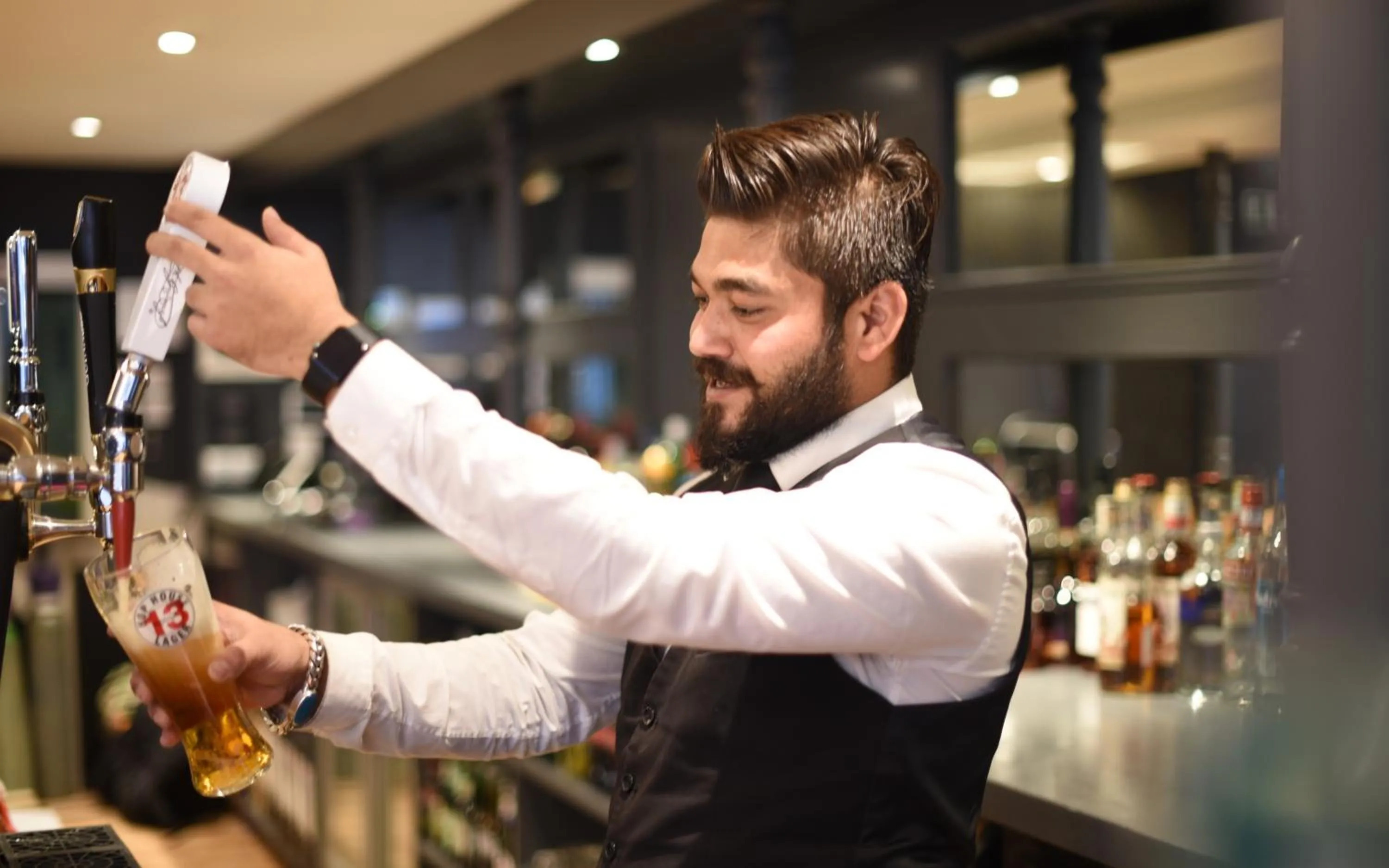 Food and drinks in The Pack And Carriage London