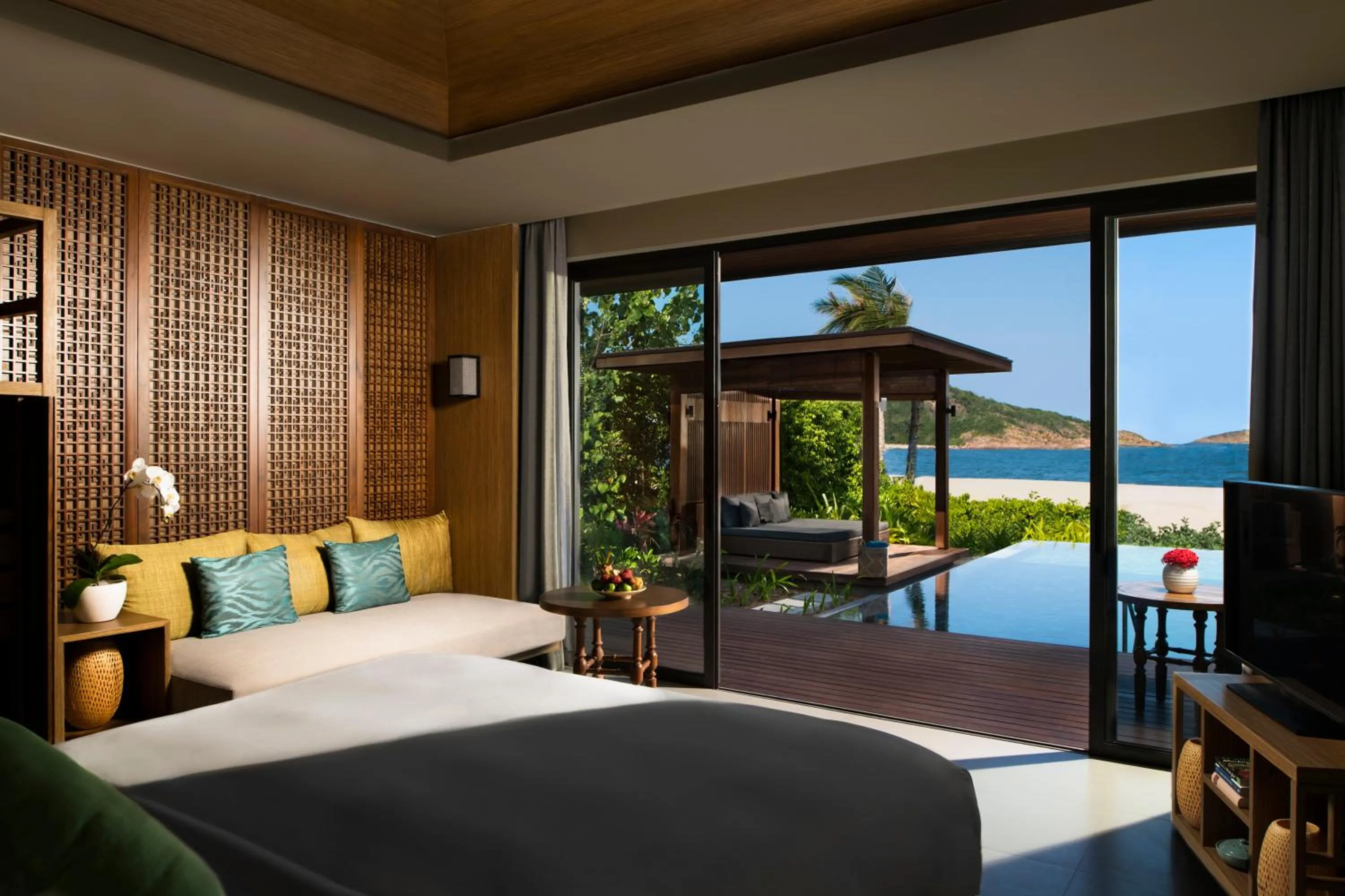 Bedroom, Bed in Anantara Quy Nhon Villas