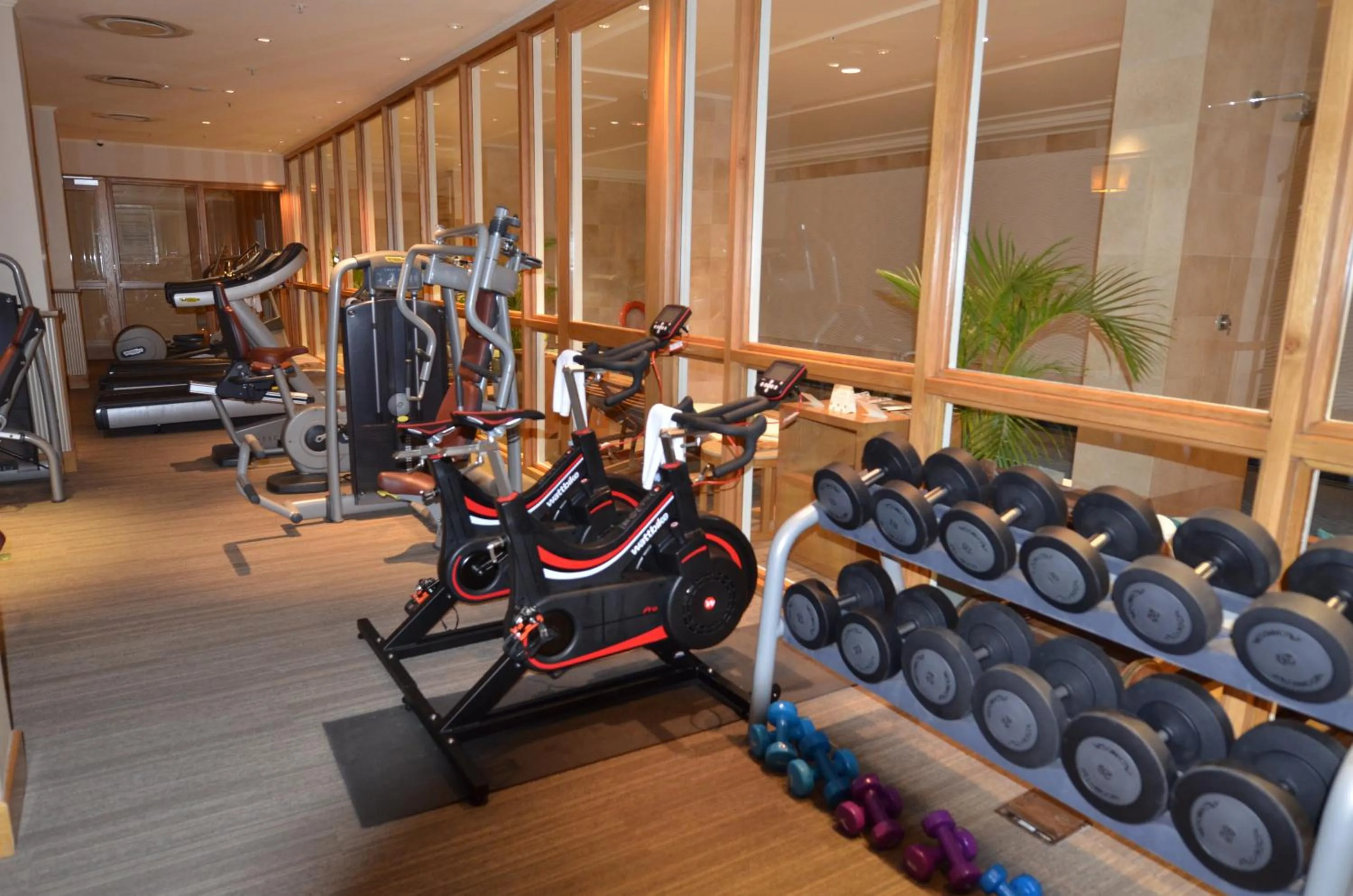Fitness centre/facilities in Taj Luxury Suite