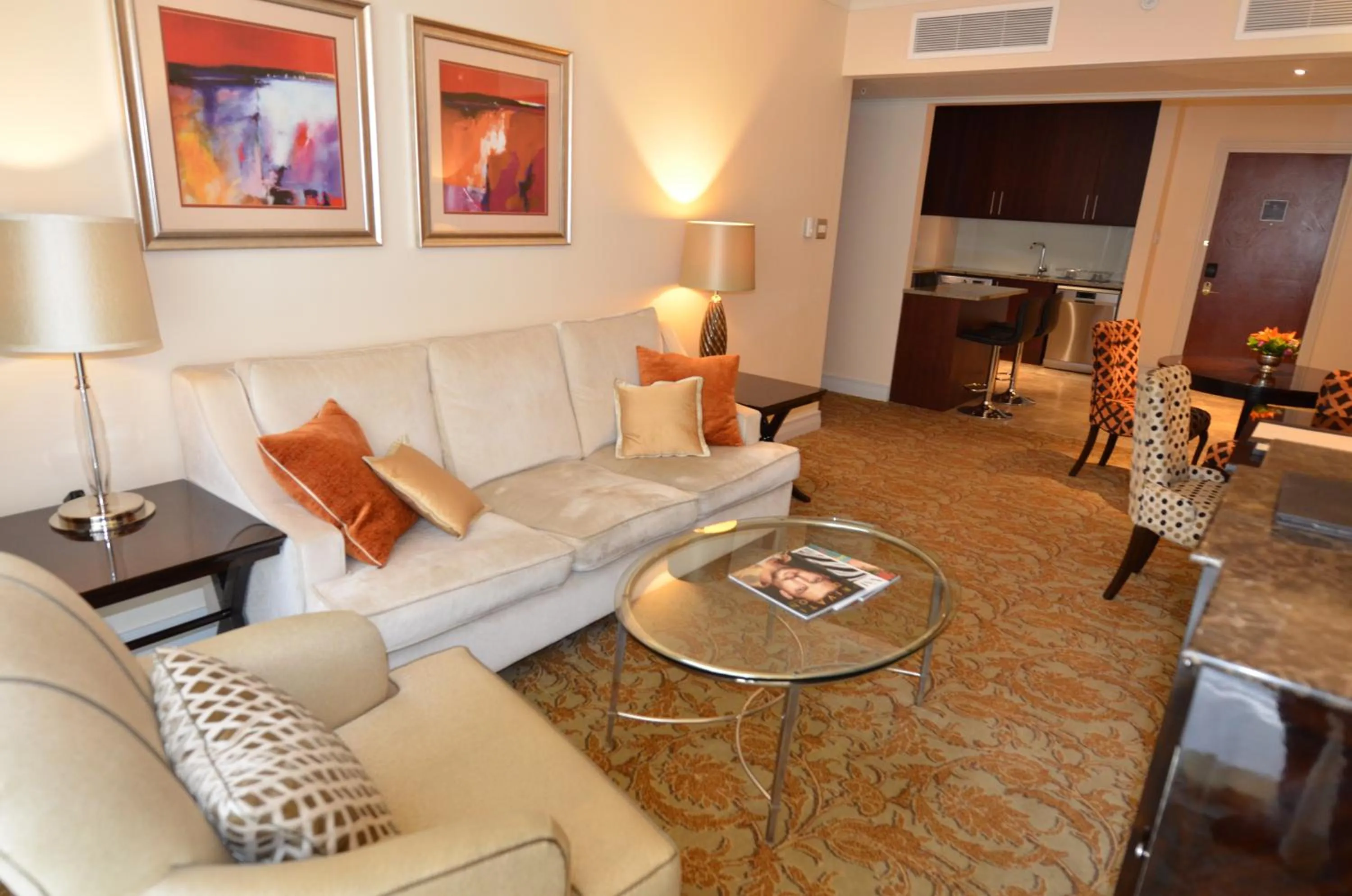 Living room in Taj Luxury Suite