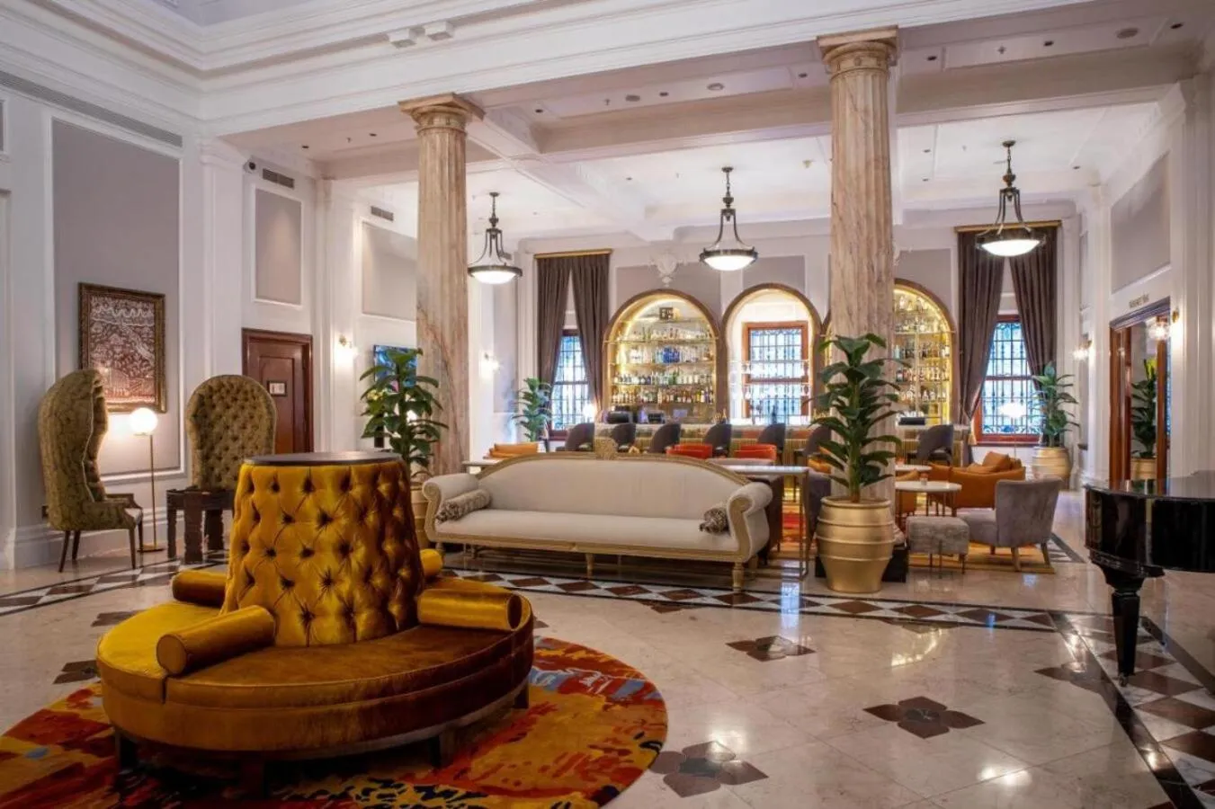 Lobby or reception in Taj Luxury Suite