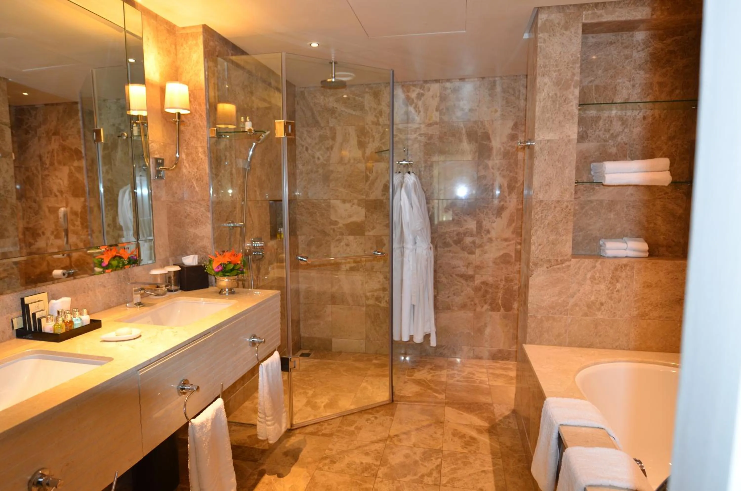 Shower in Taj Luxury Suite