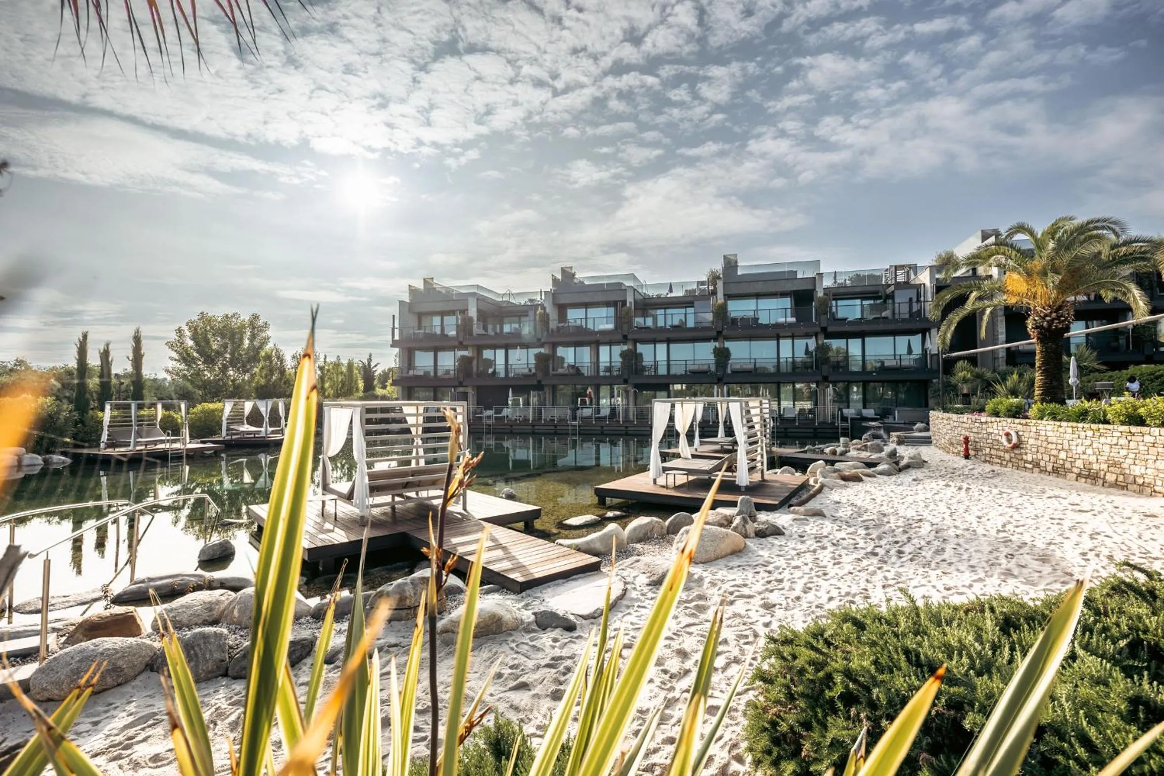 Property building in Quellenhof Luxury Resort Lazise