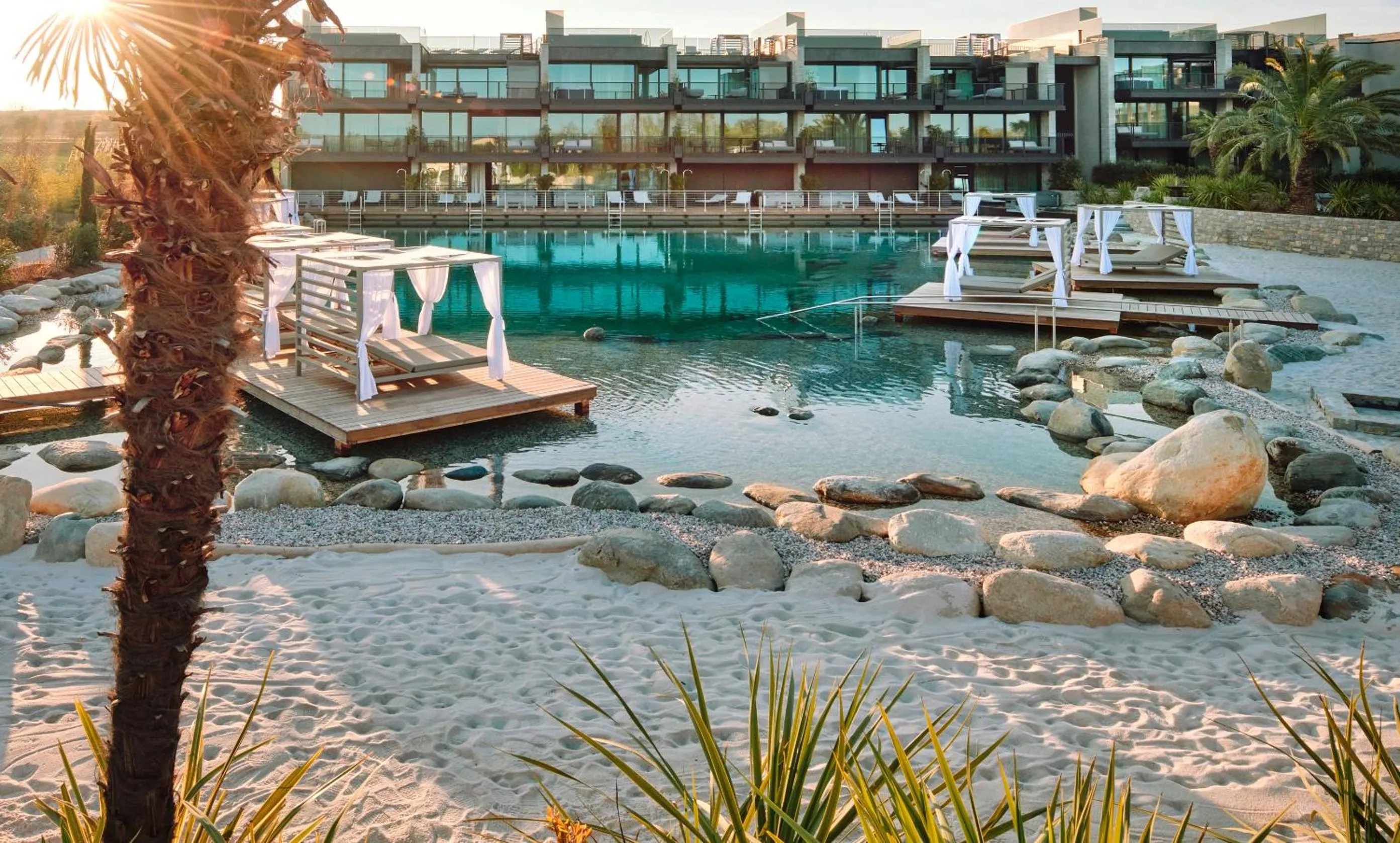 Swimming pool in Quellenhof Luxury Resort Lazise