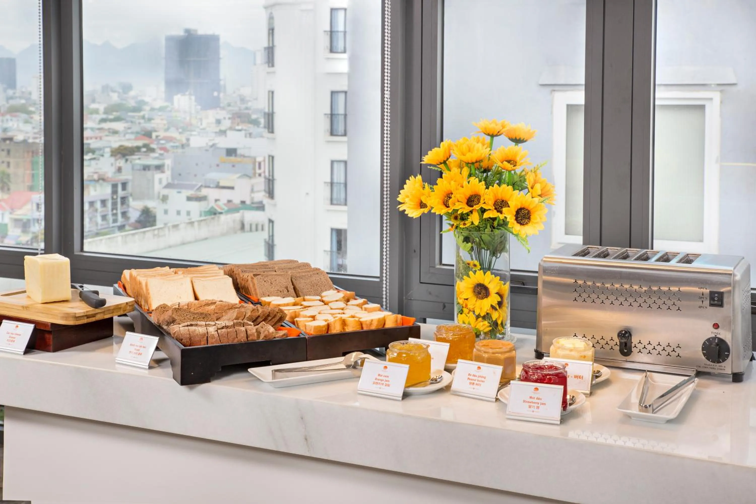 Breakfast in Grand Sunrise Boutique Hotel