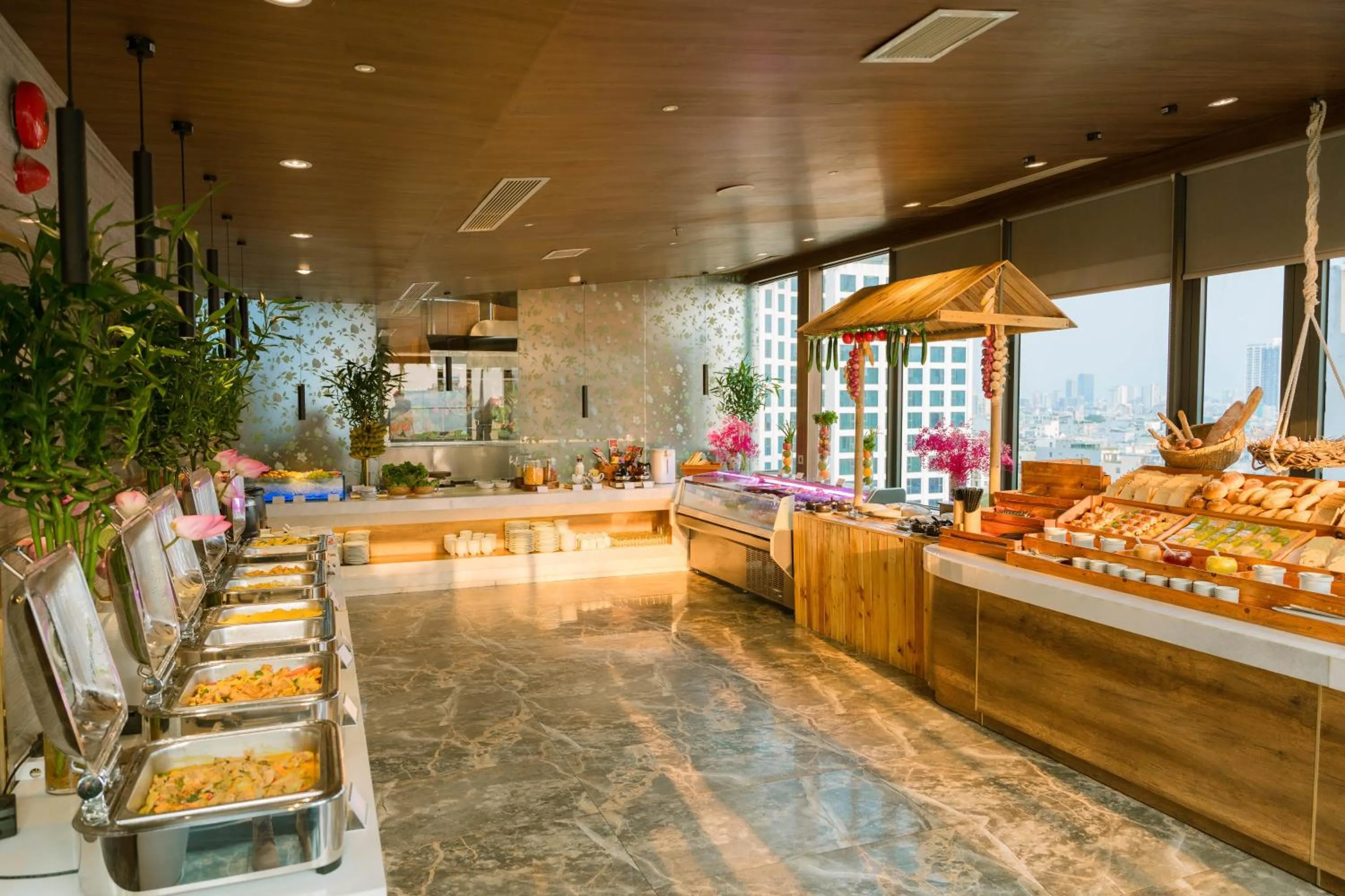 Breakfast in Grand Sunrise Boutique Hotel