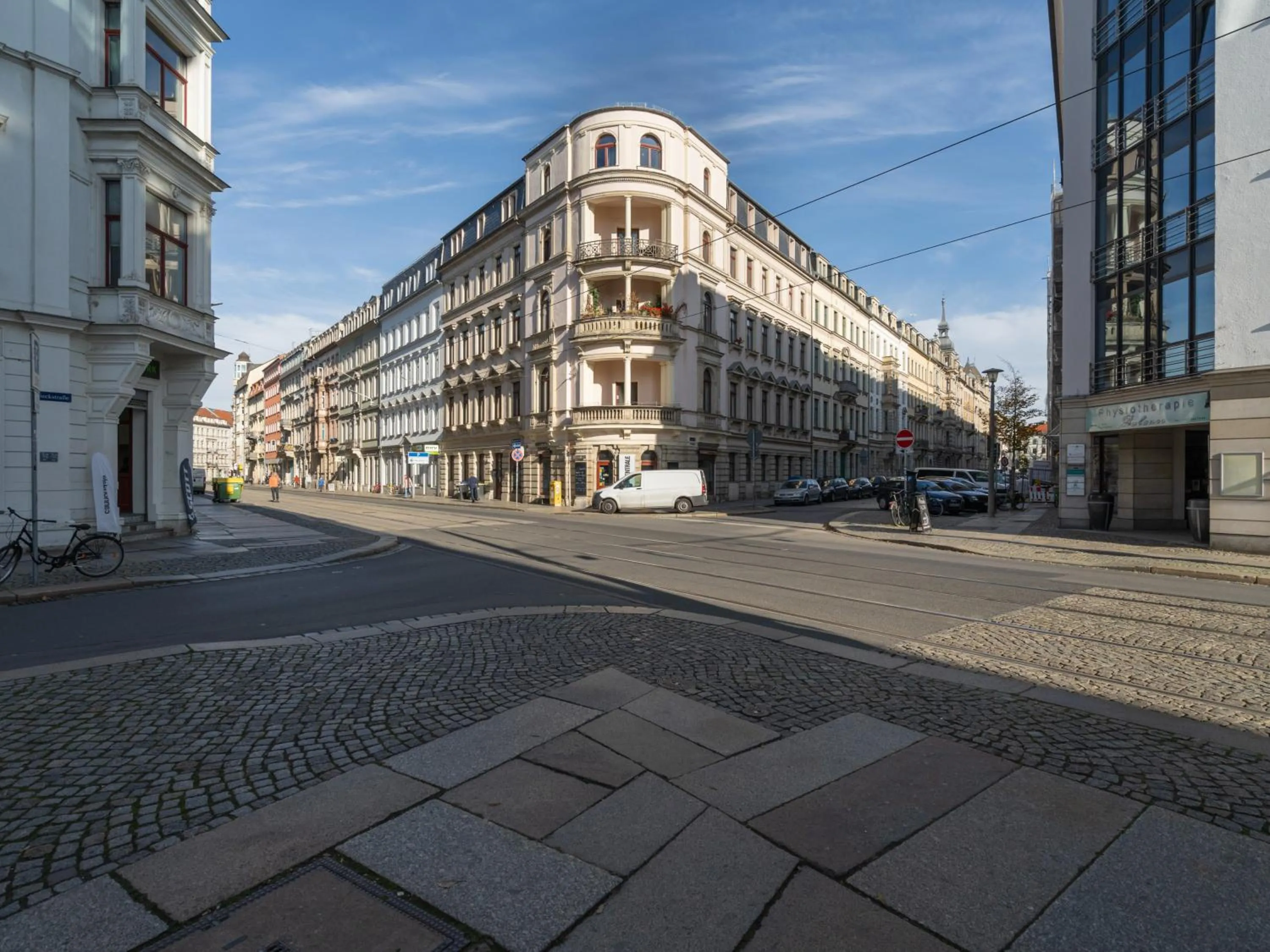 Property building in Limehome Dresden Hoyerswerdaerstraße
