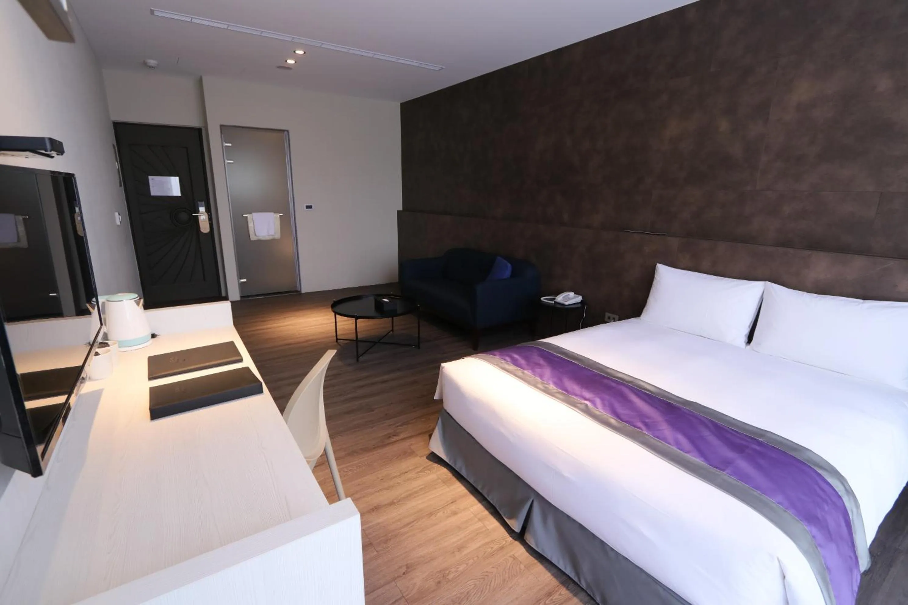 Bed in Hotel Hesper HSR Taichung