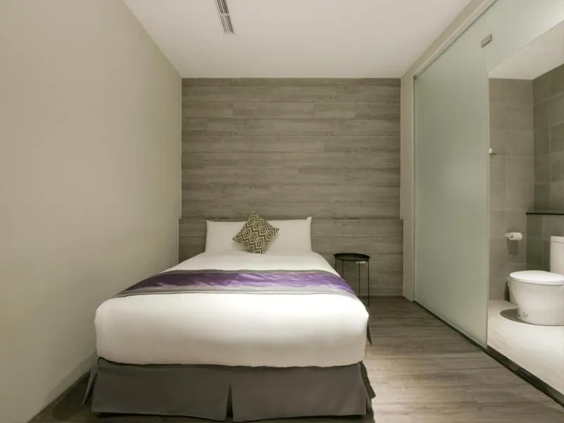 Bed in Hotel Hesper HSR Taichung