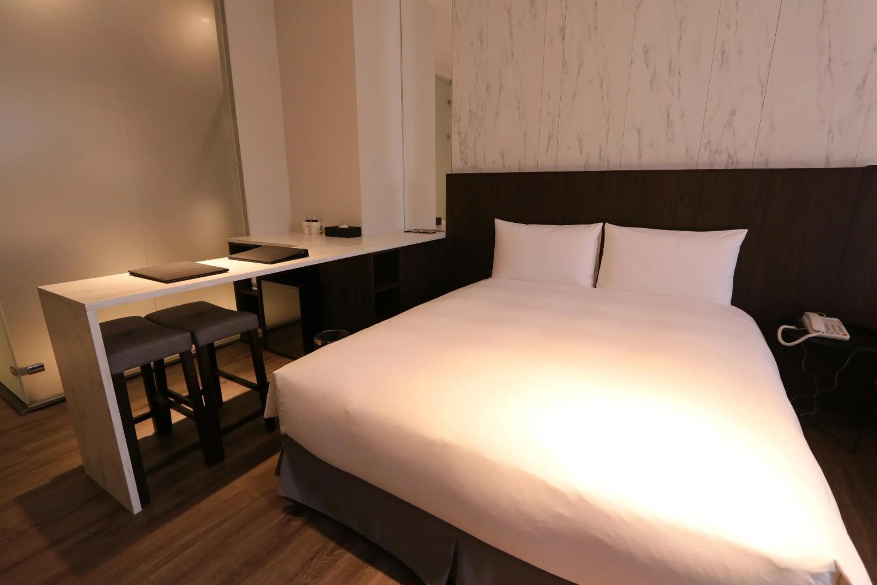 Bed in Hotel Hesper HSR Taichung