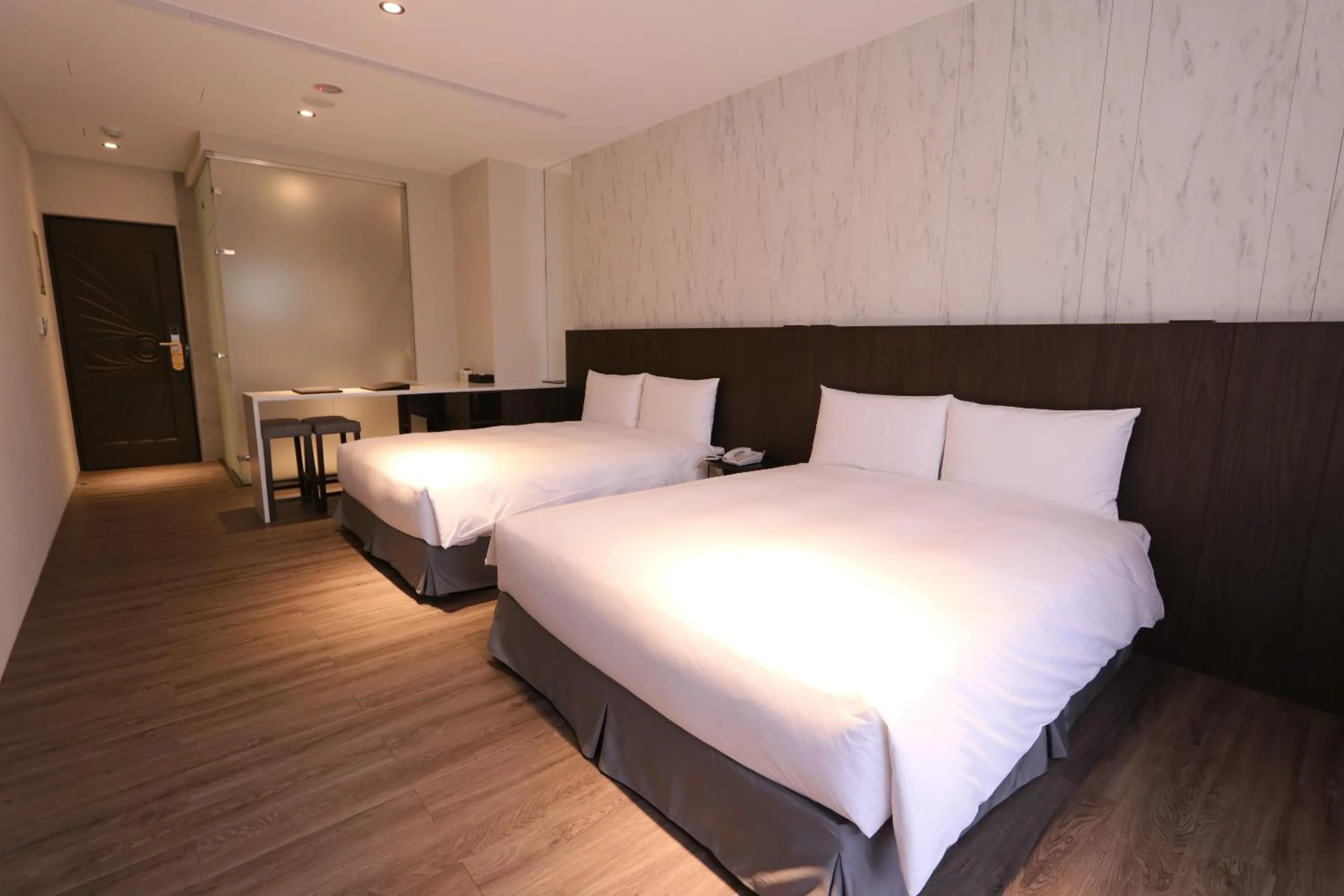 Bed in Hotel Hesper HSR Taichung