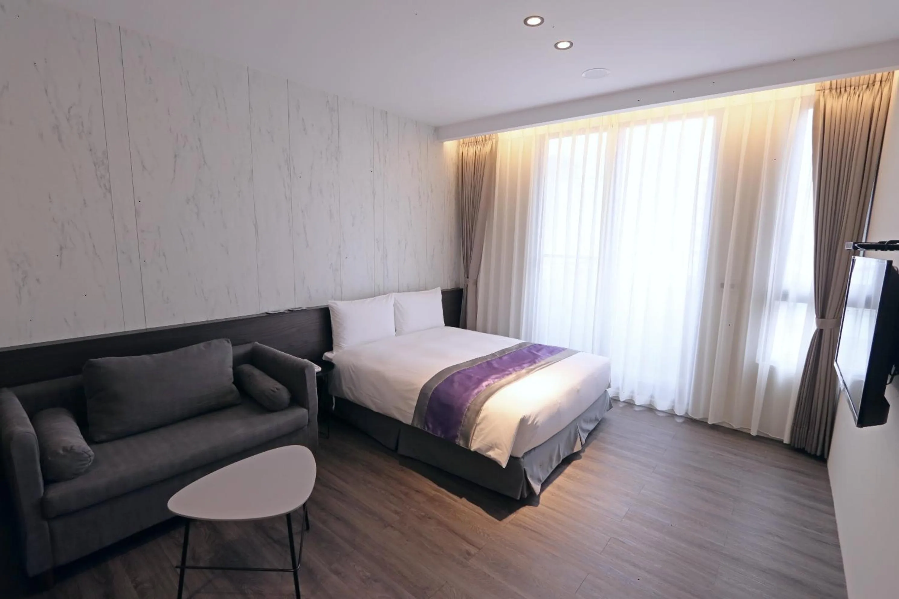 Bed in Hotel Hesper HSR Taichung