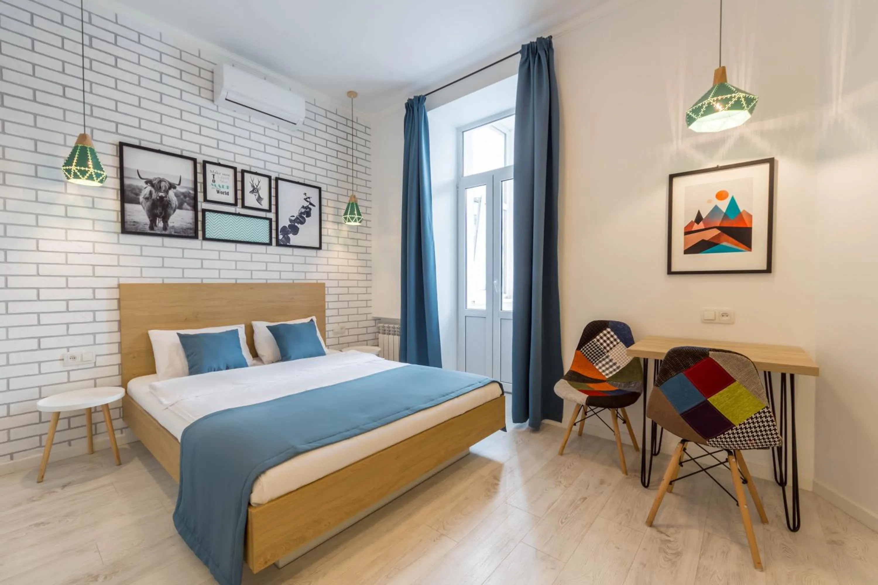 Balcony/Terrace, Bed in Idea Design Apart-Hotel