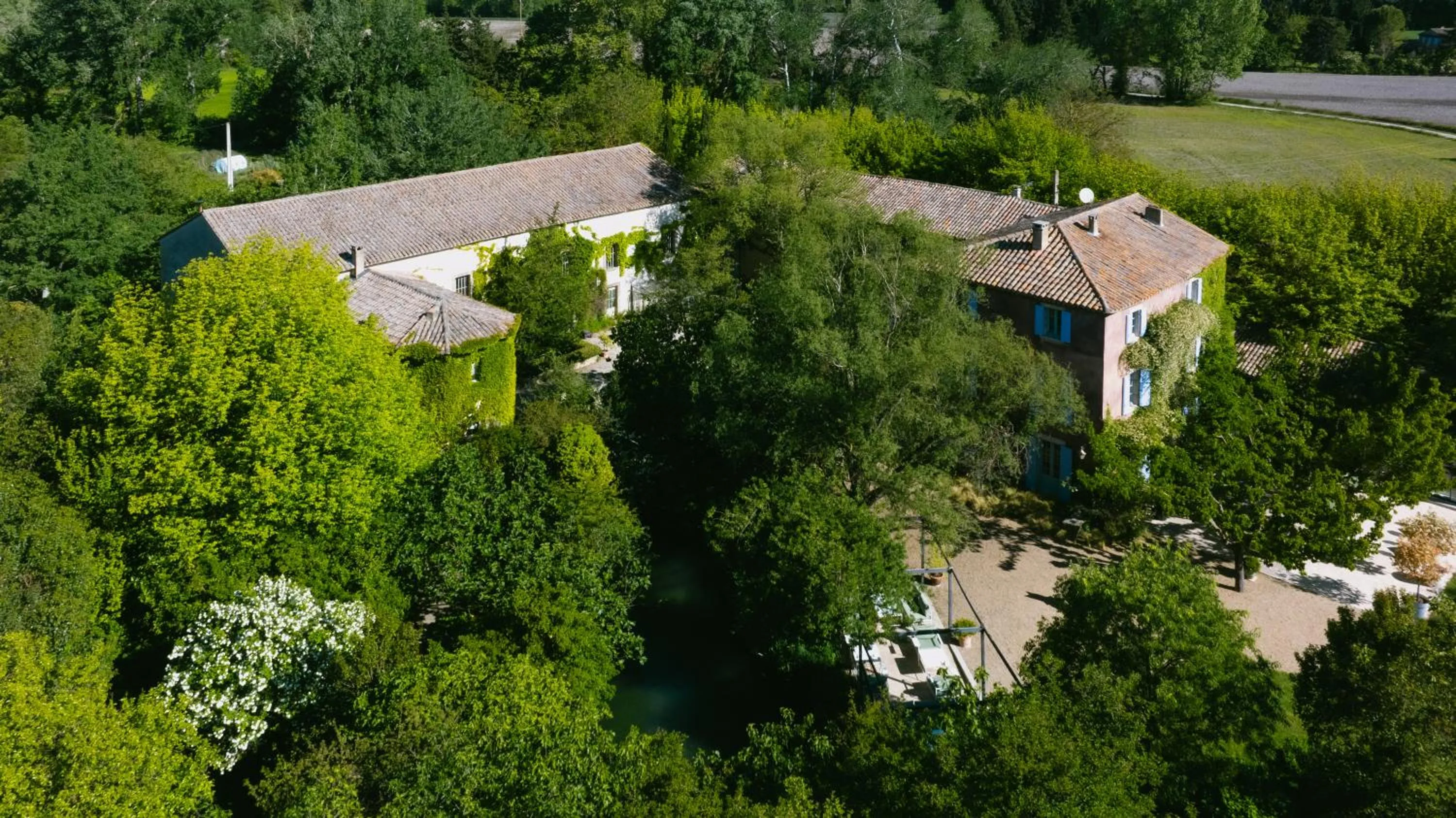 Natural landscape in Bastide Rose