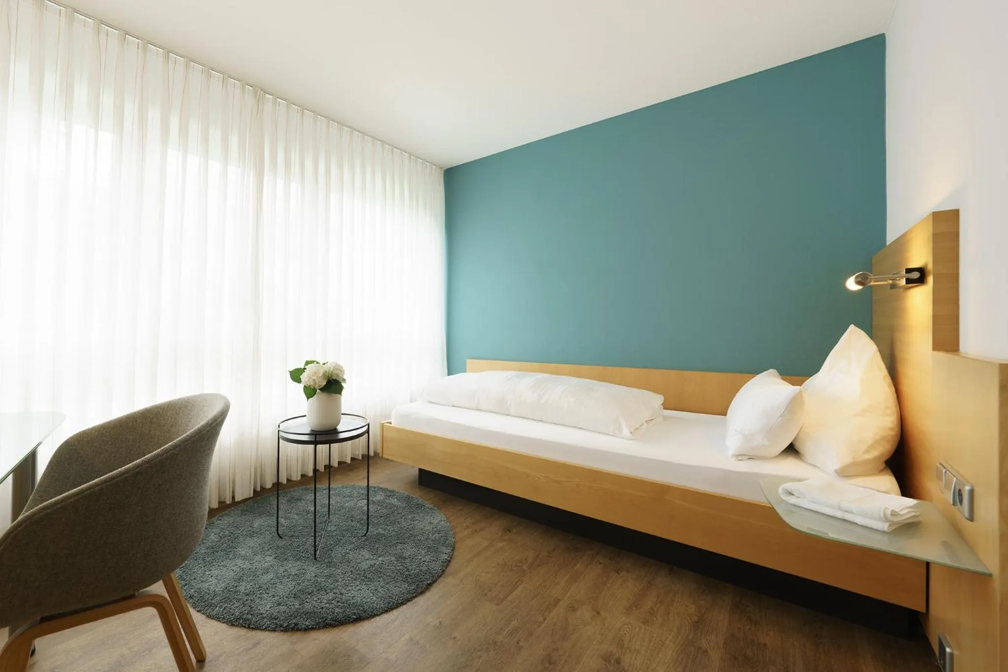 Bed in Hotel Hiller in Abstatt