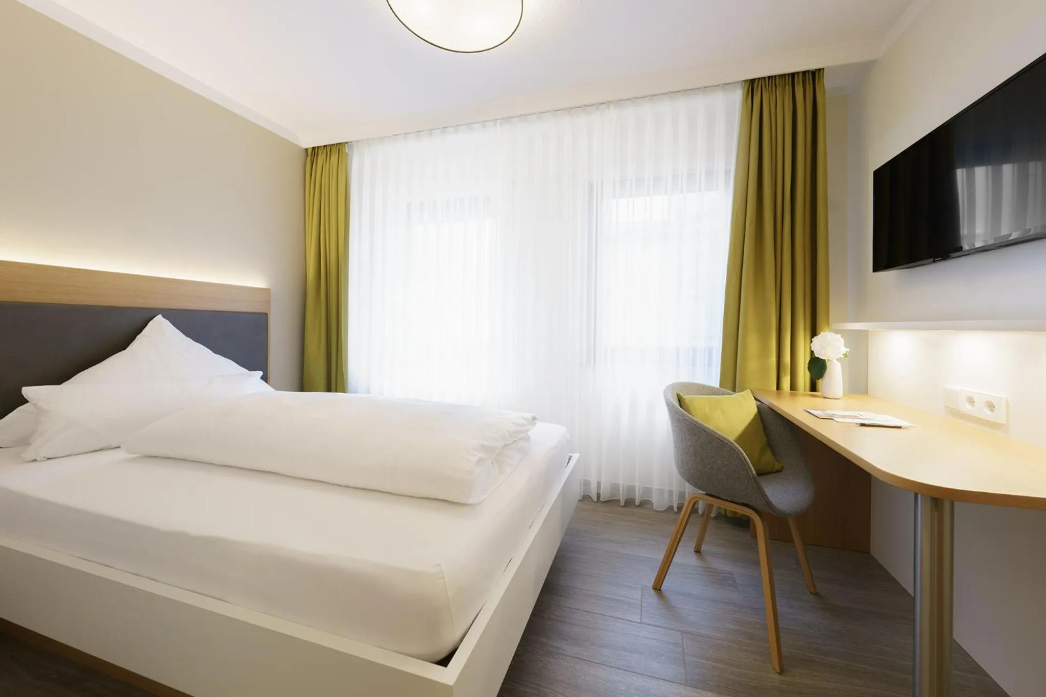 Bed in Hotel Hiller in Abstatt