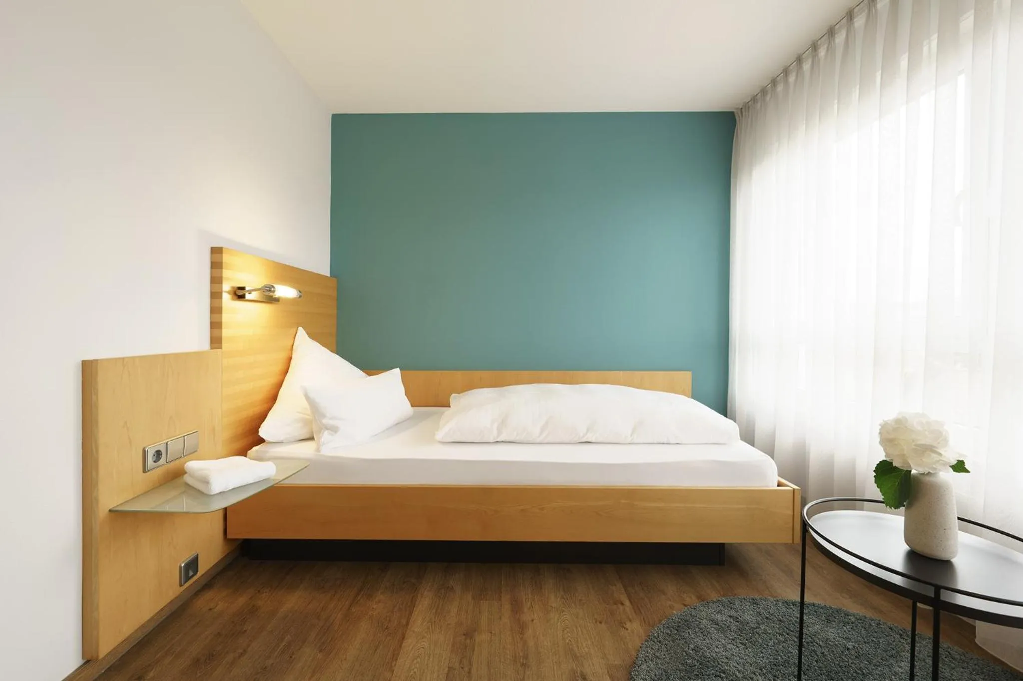 Bed in Hotel Hiller in Abstatt