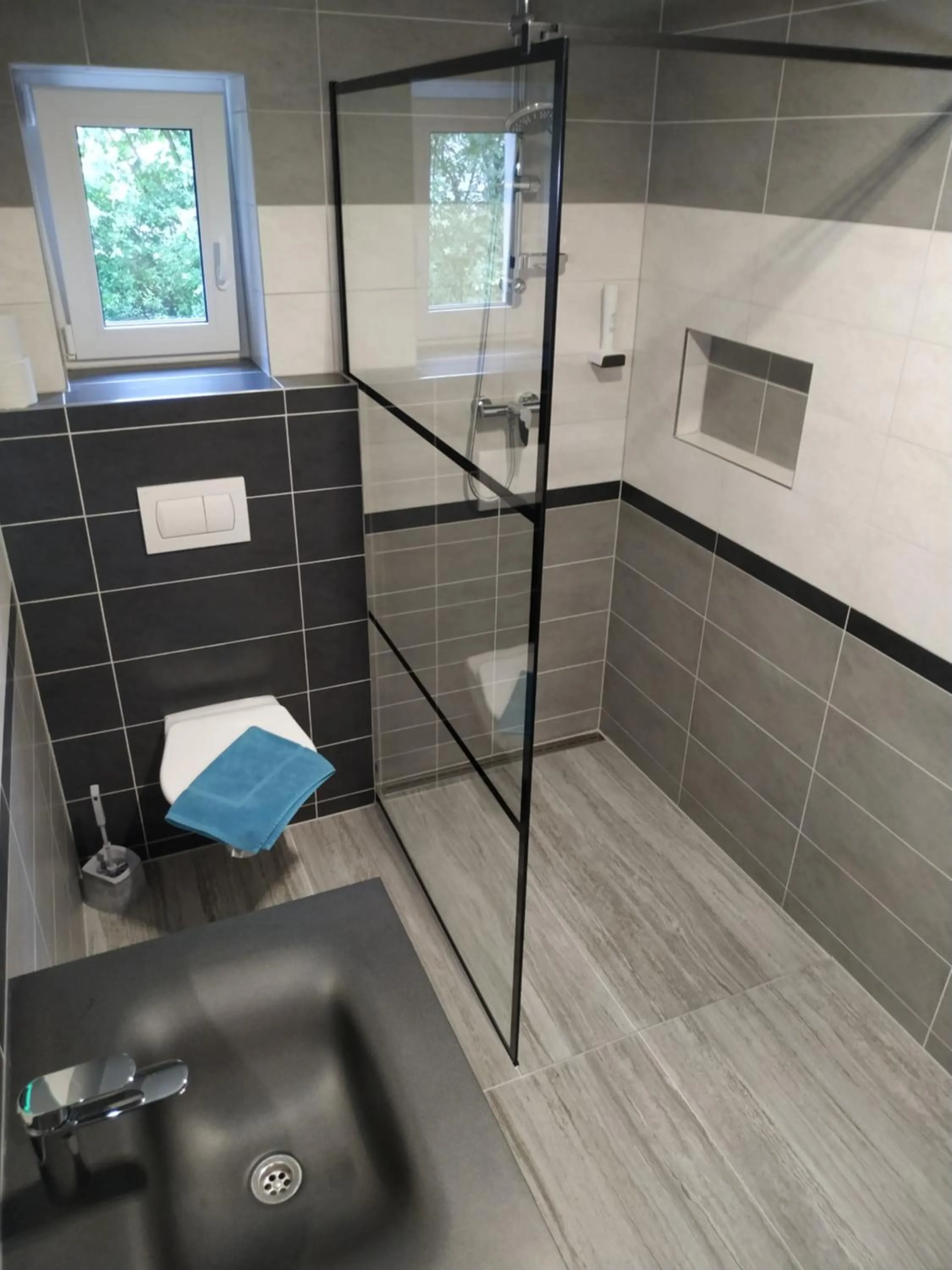 Bathroom in Motel Vega