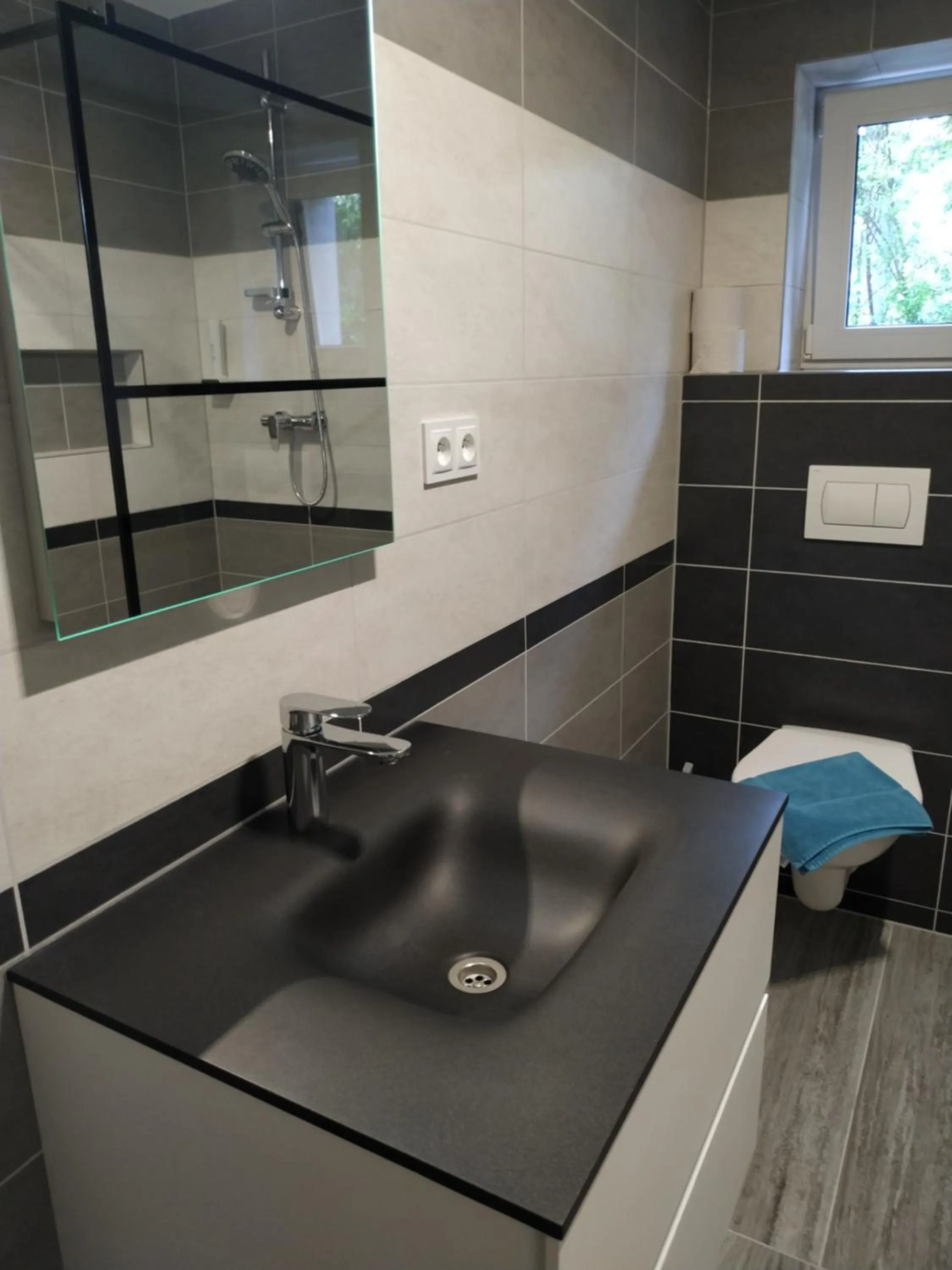 Bathroom in Motel Vega