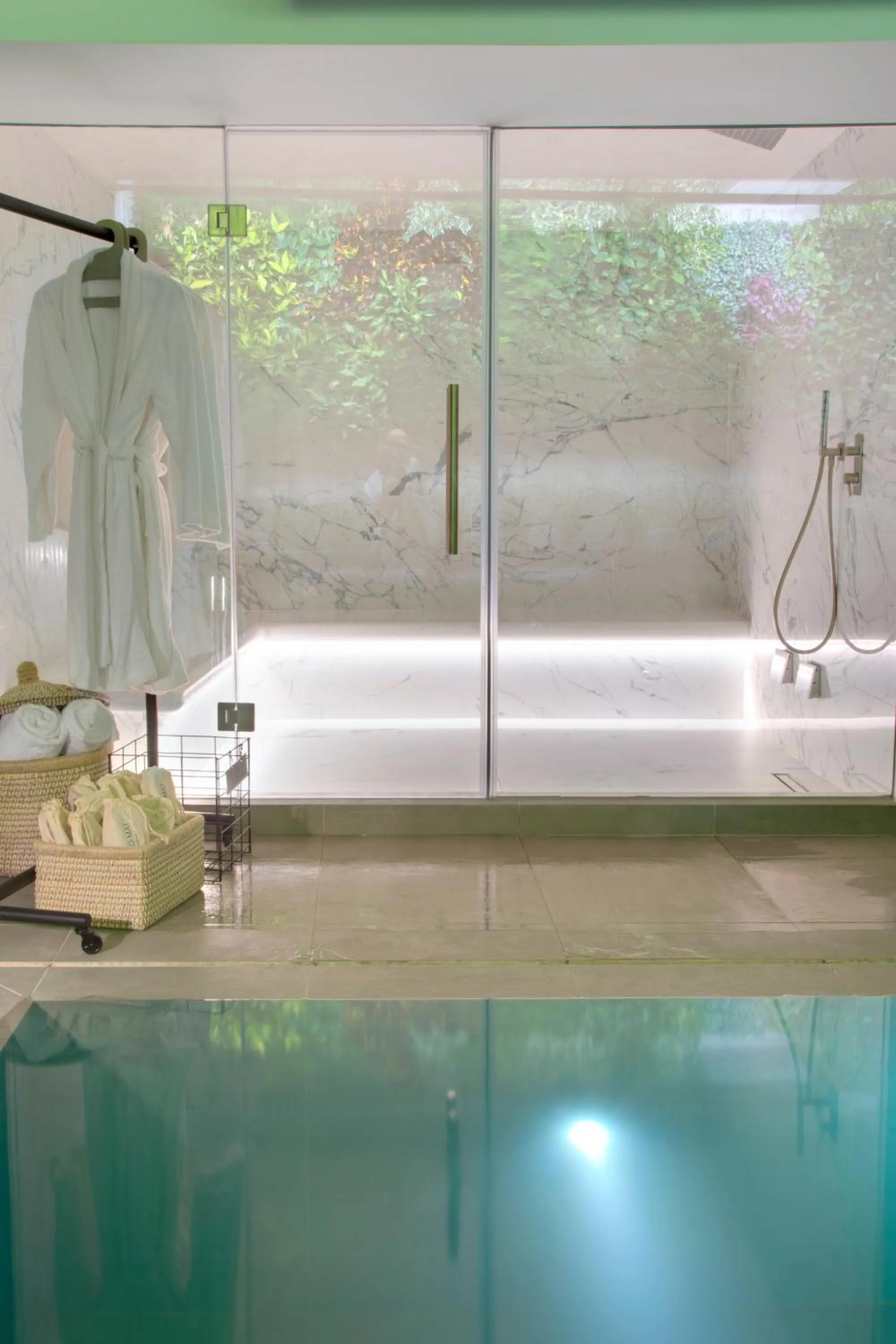 Sauna in COCO-MAT Athens Jumelle