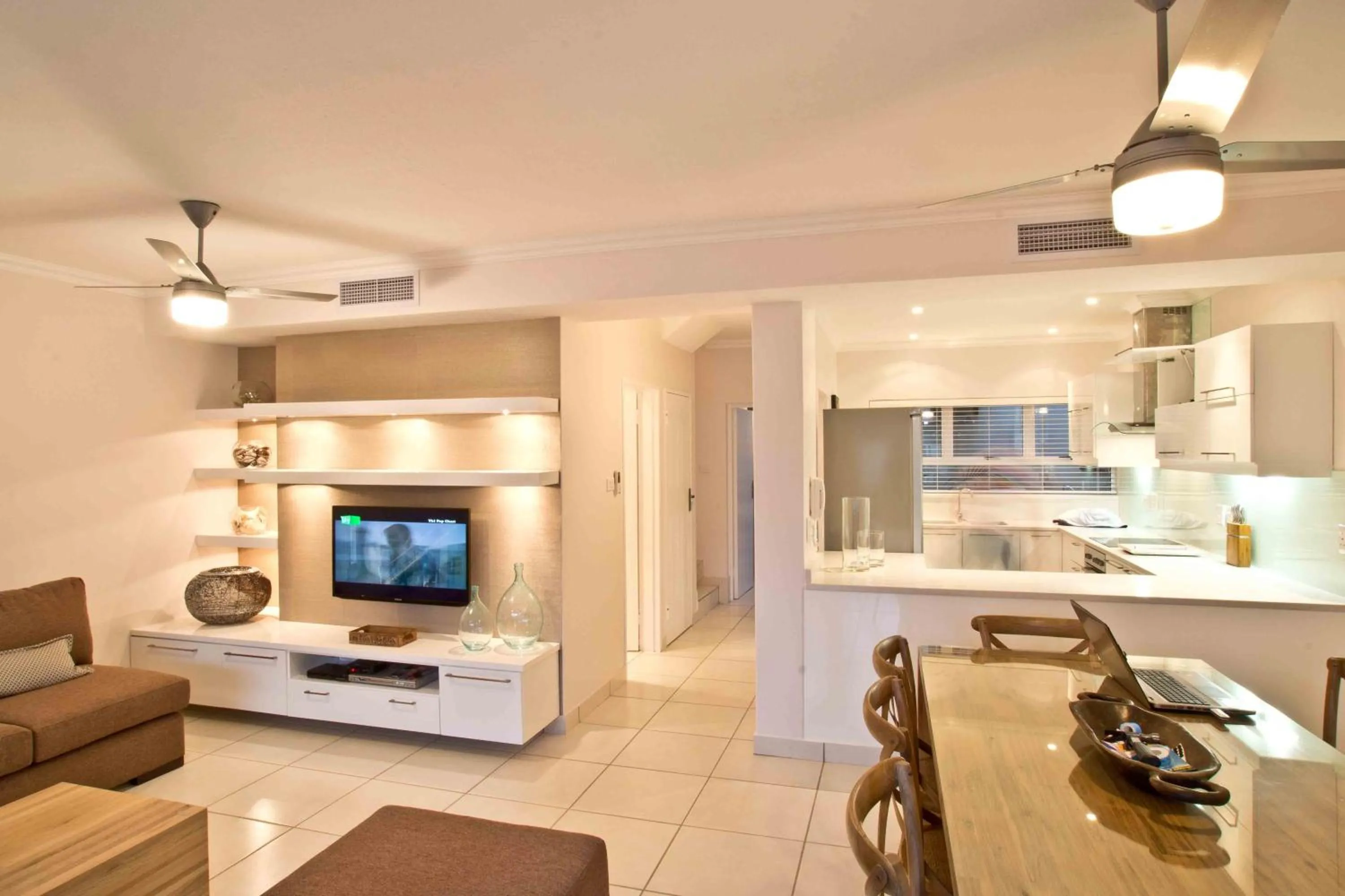 Living room, TV/Entertainment Center in D3 Sea Lodge - by Stay in Umhlanga
