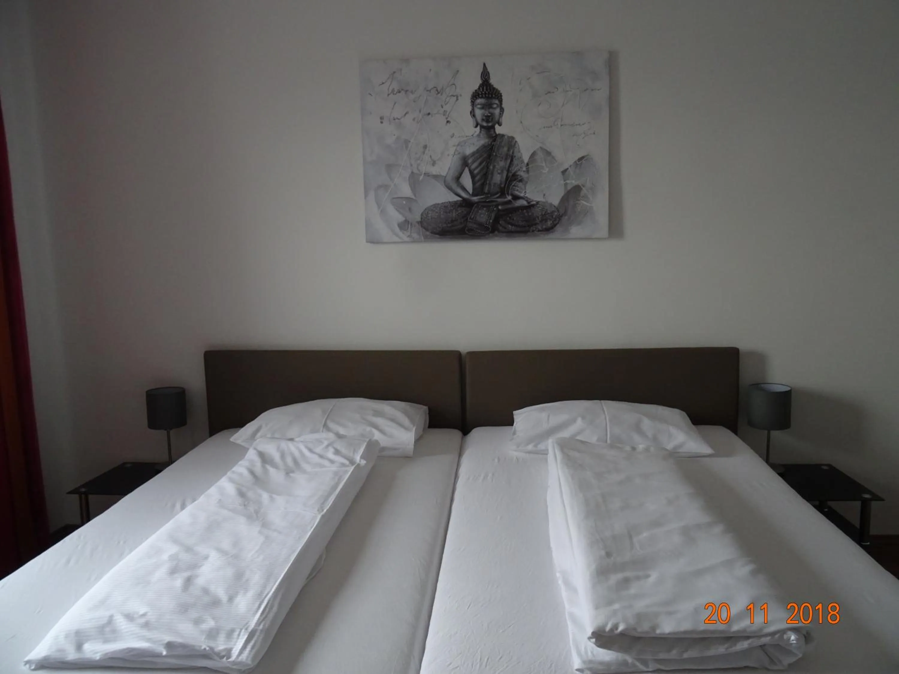 Bed in Hotel-Restaurant zum Donaueck Mauthausen