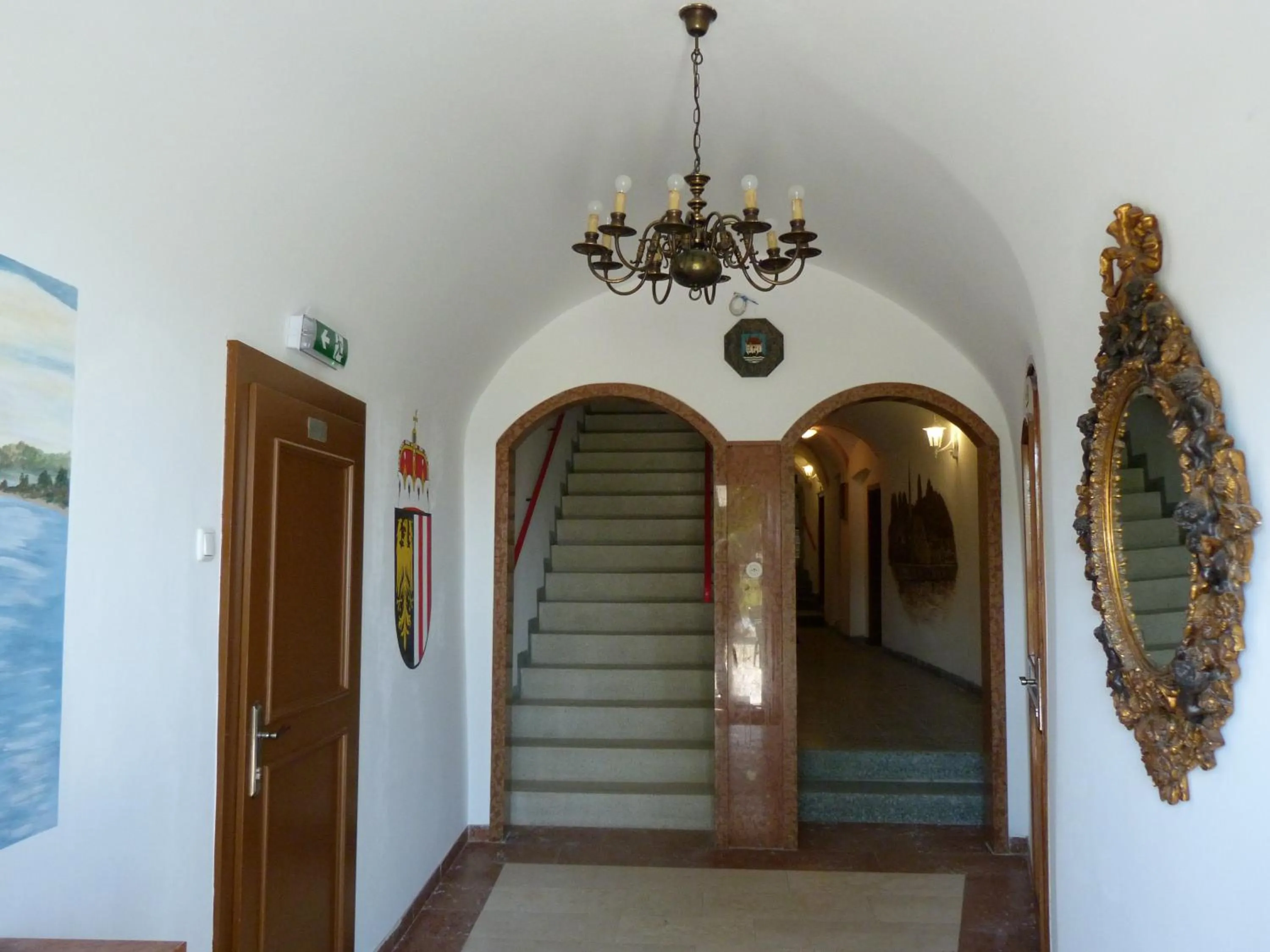 Lobby or reception in Hotel-Restaurant zum Donaueck Mauthausen