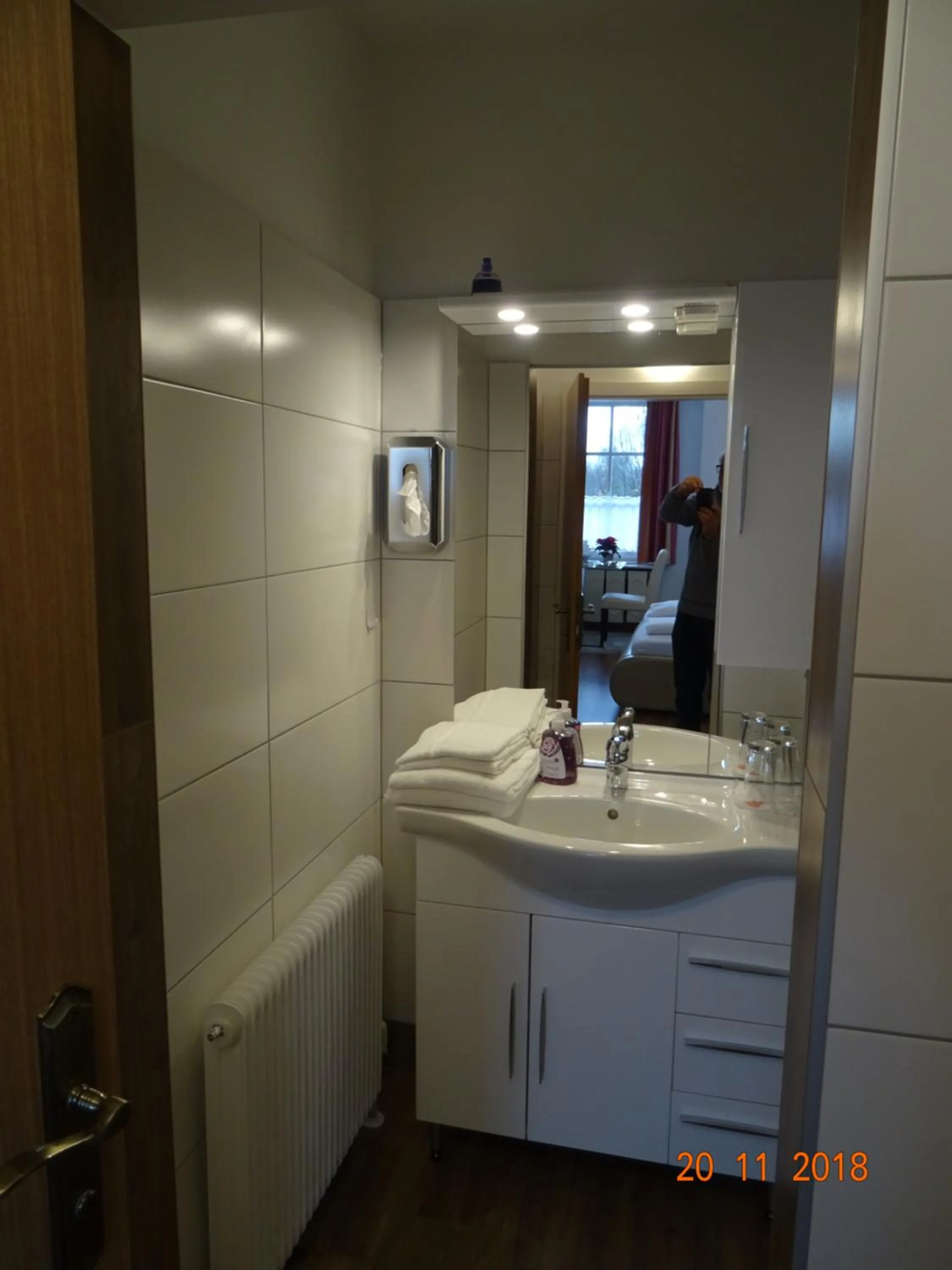 Bathroom in Hotel-Restaurant zum Donaueck Mauthausen