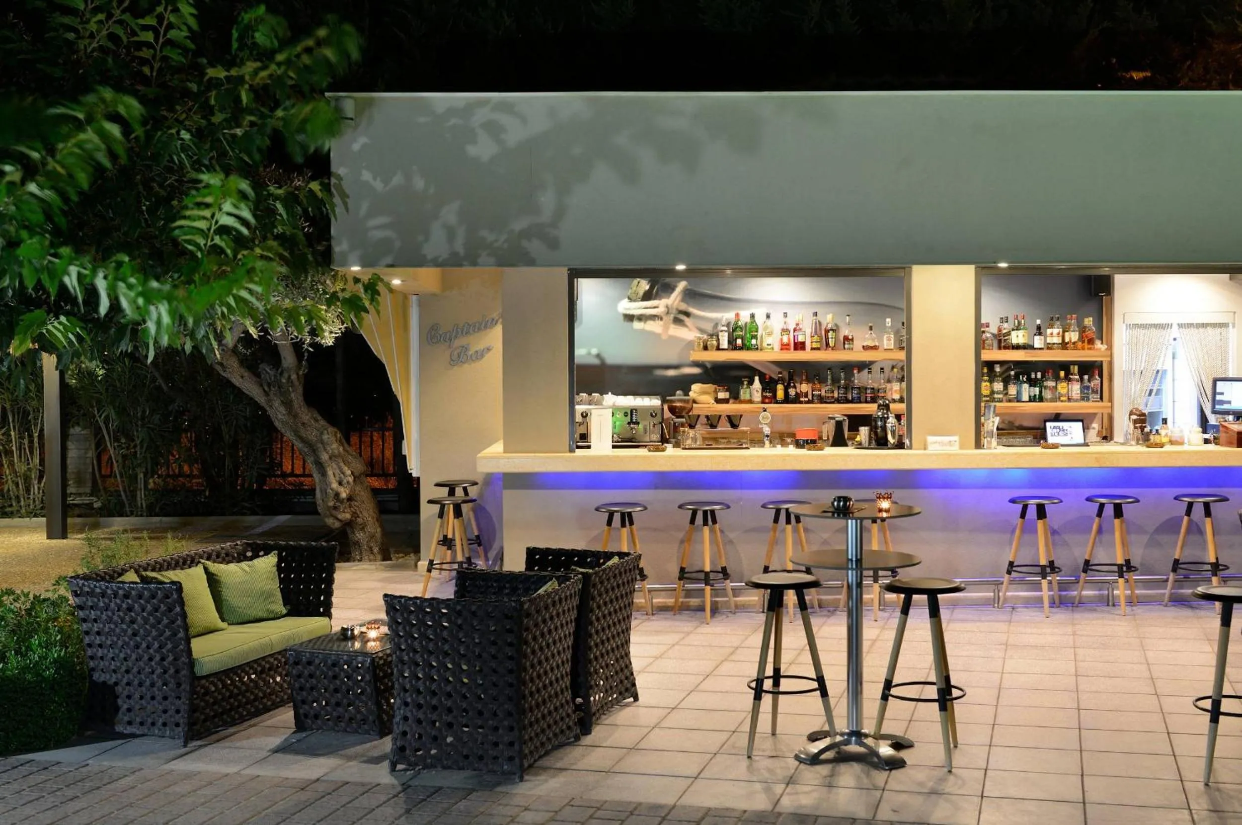 Lounge or bar in Atrium Hotel Thassos