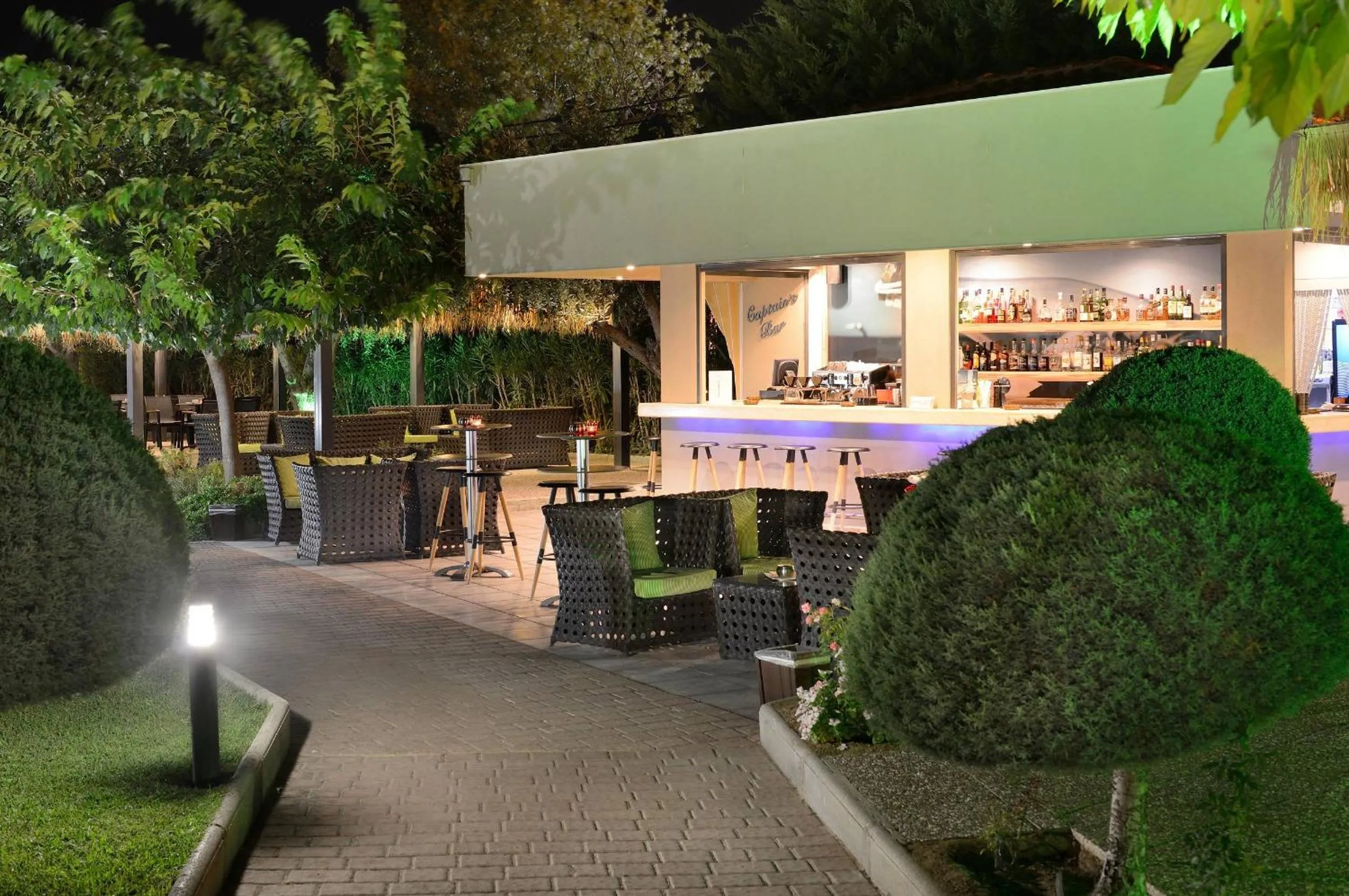 Lounge or bar in Atrium Hotel Thassos