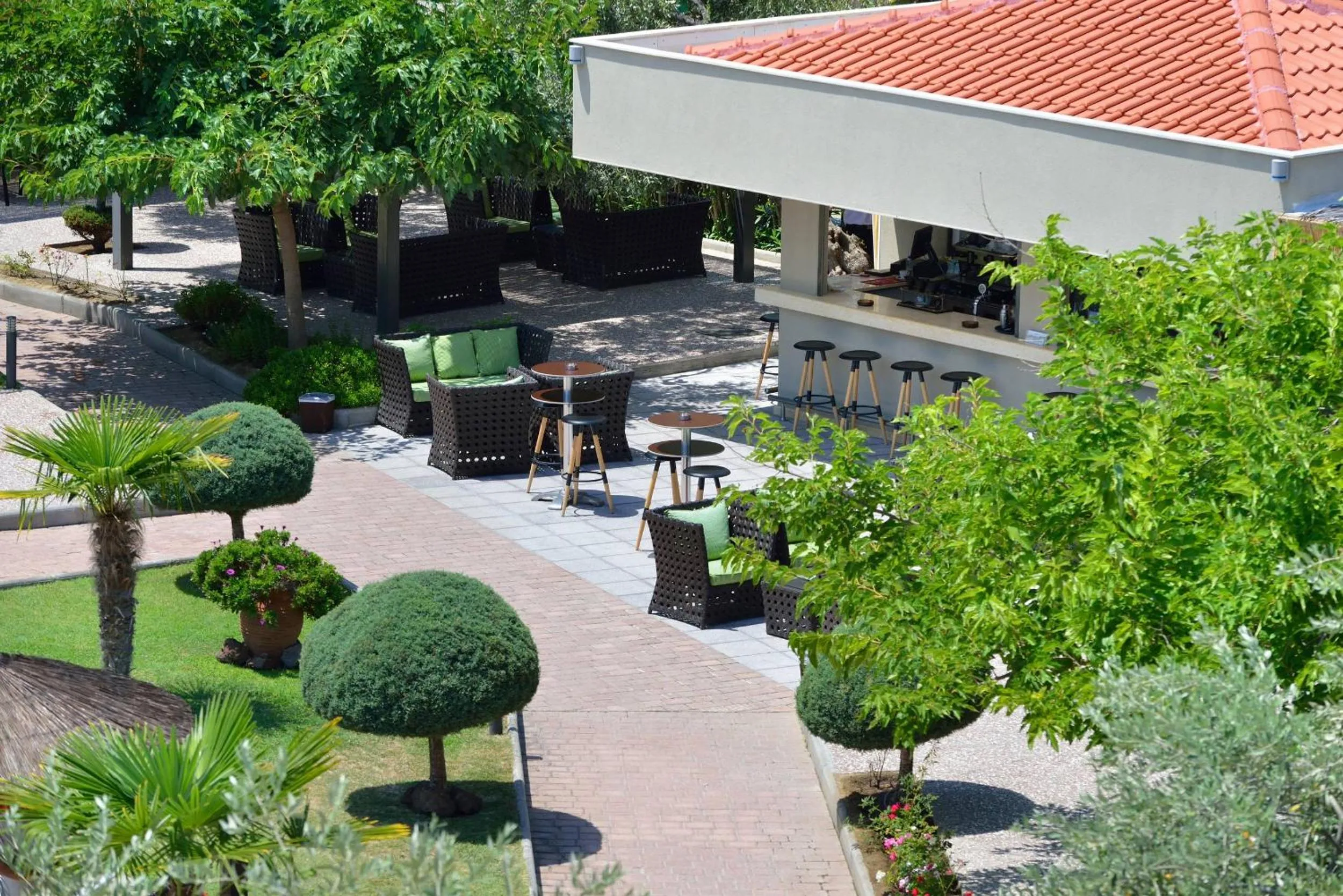 Garden in Atrium Hotel Thassos