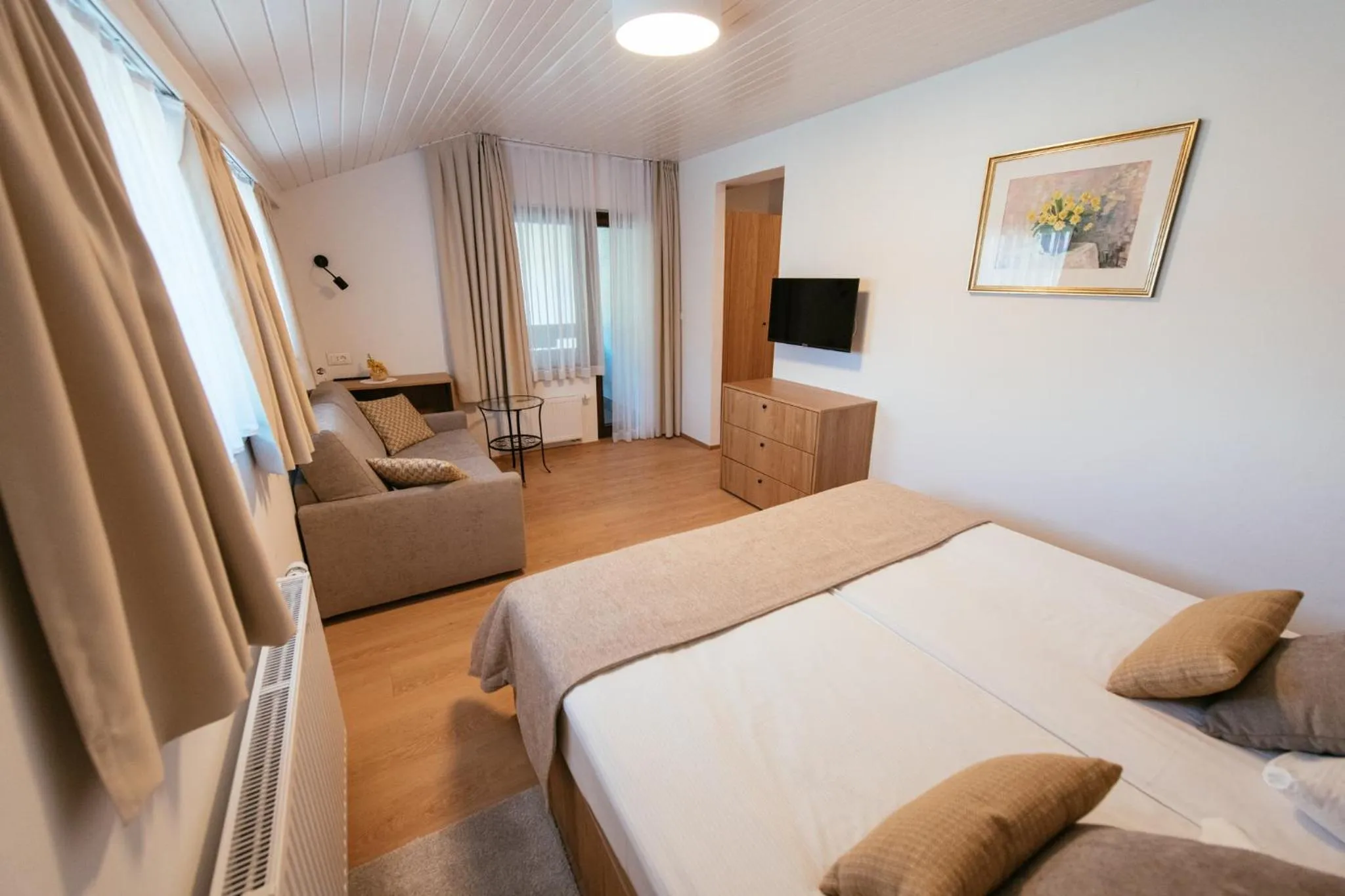 Bed in Penzion Livada