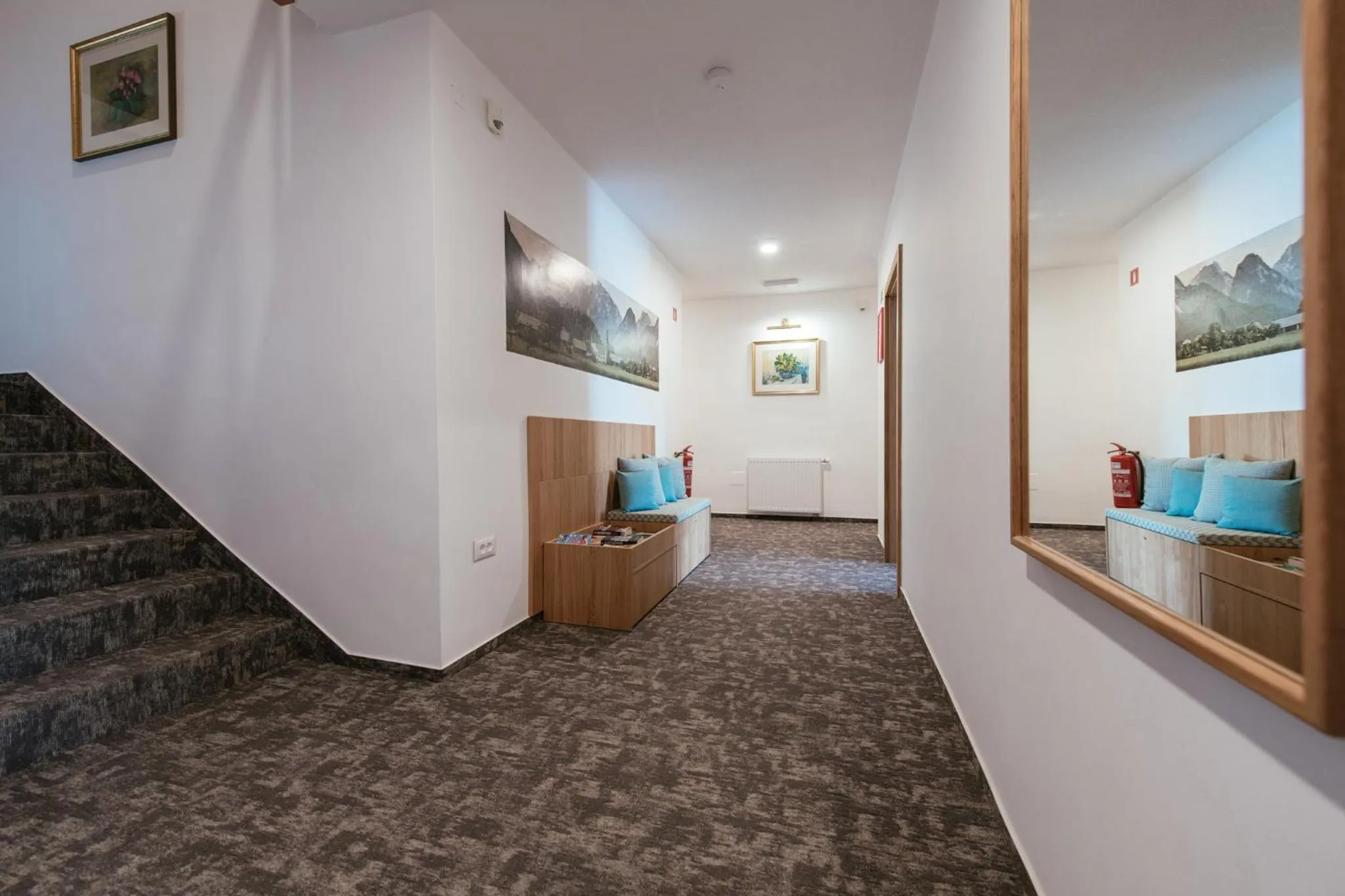 Lobby or reception in Penzion Livada