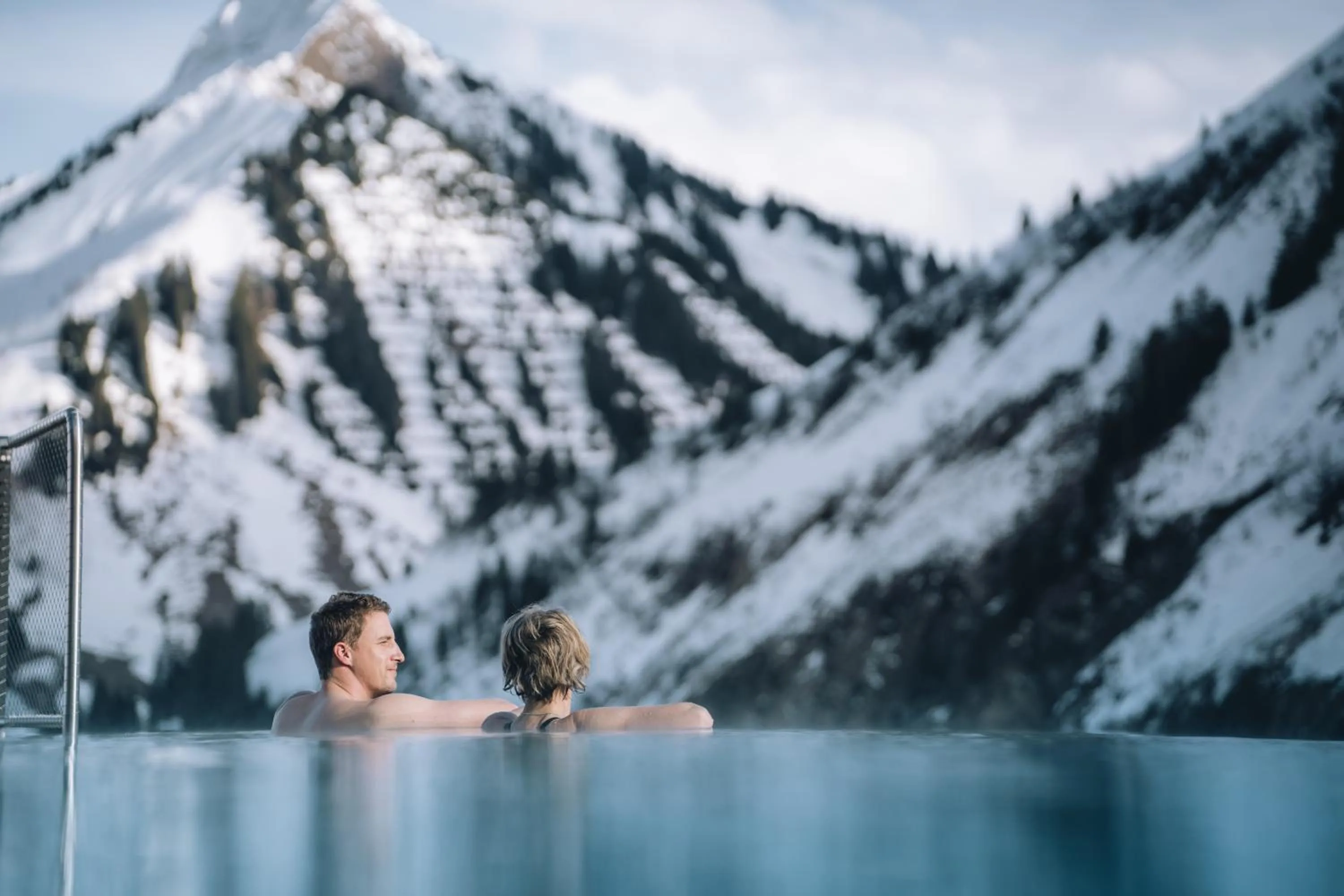 Swimming pool in Damülser Hof - Wellness & Spa Superior