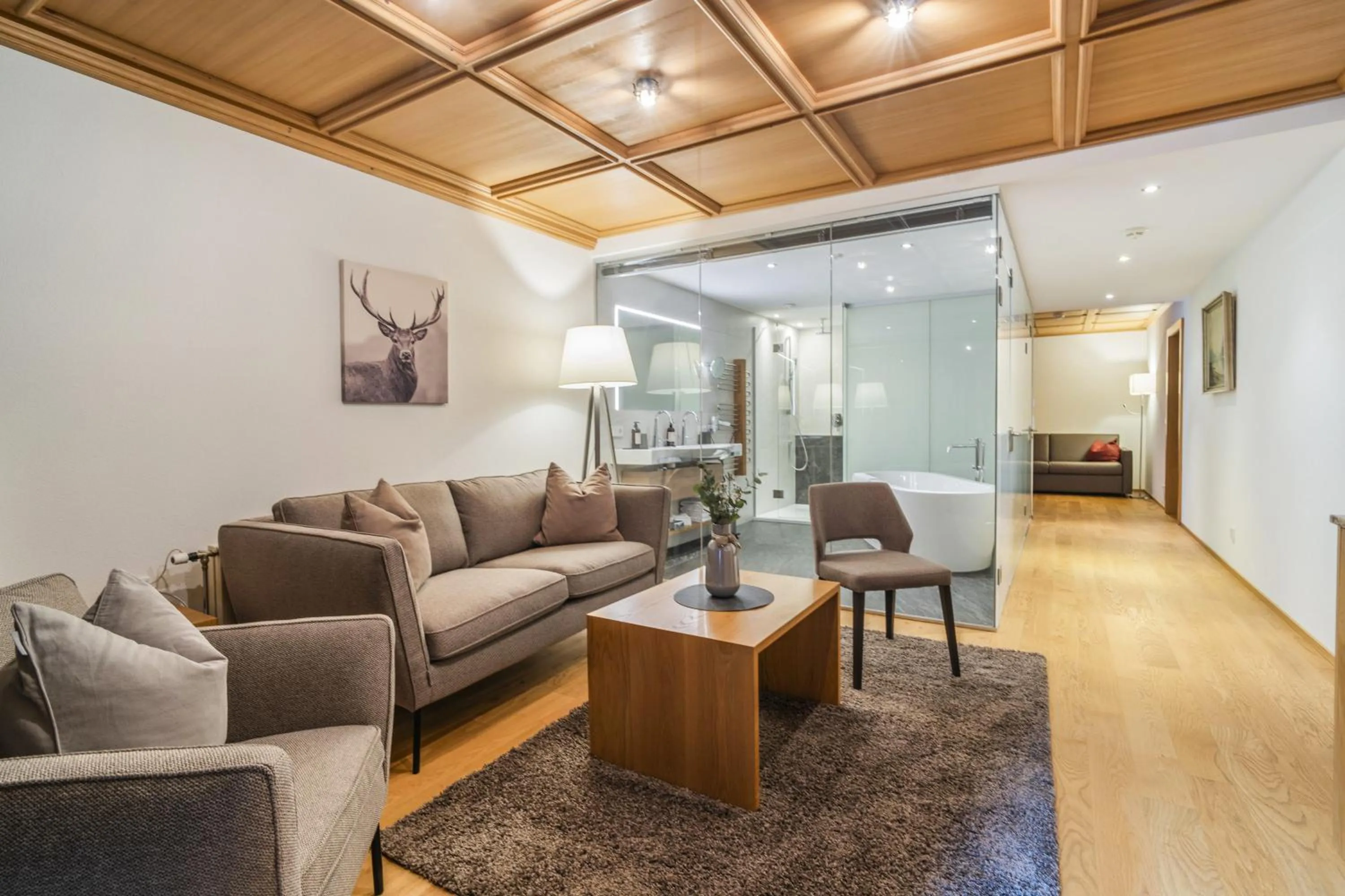 Living room in Damülser Hof - Wellness & Spa Superior