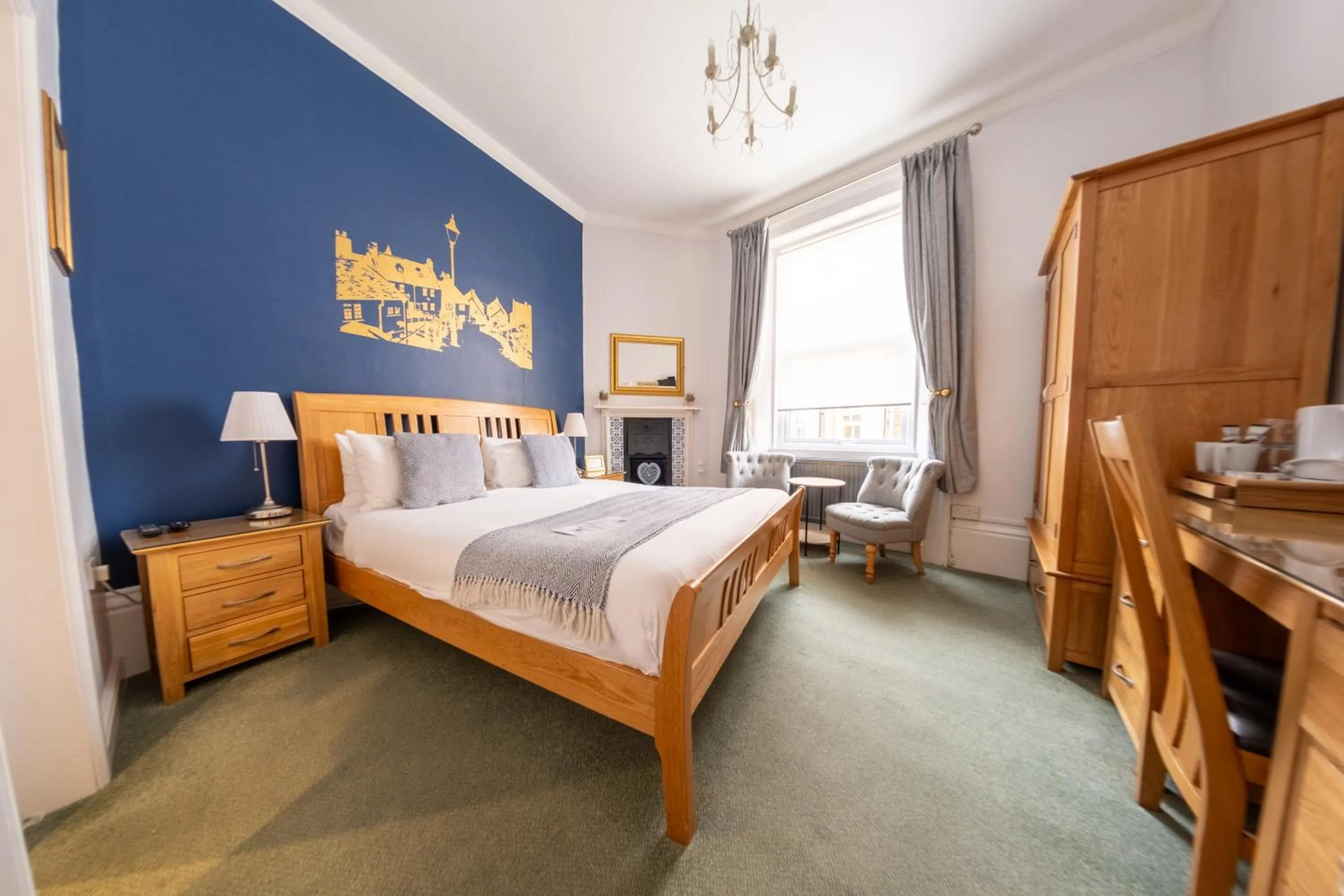 Bed in Number 7 Guest House