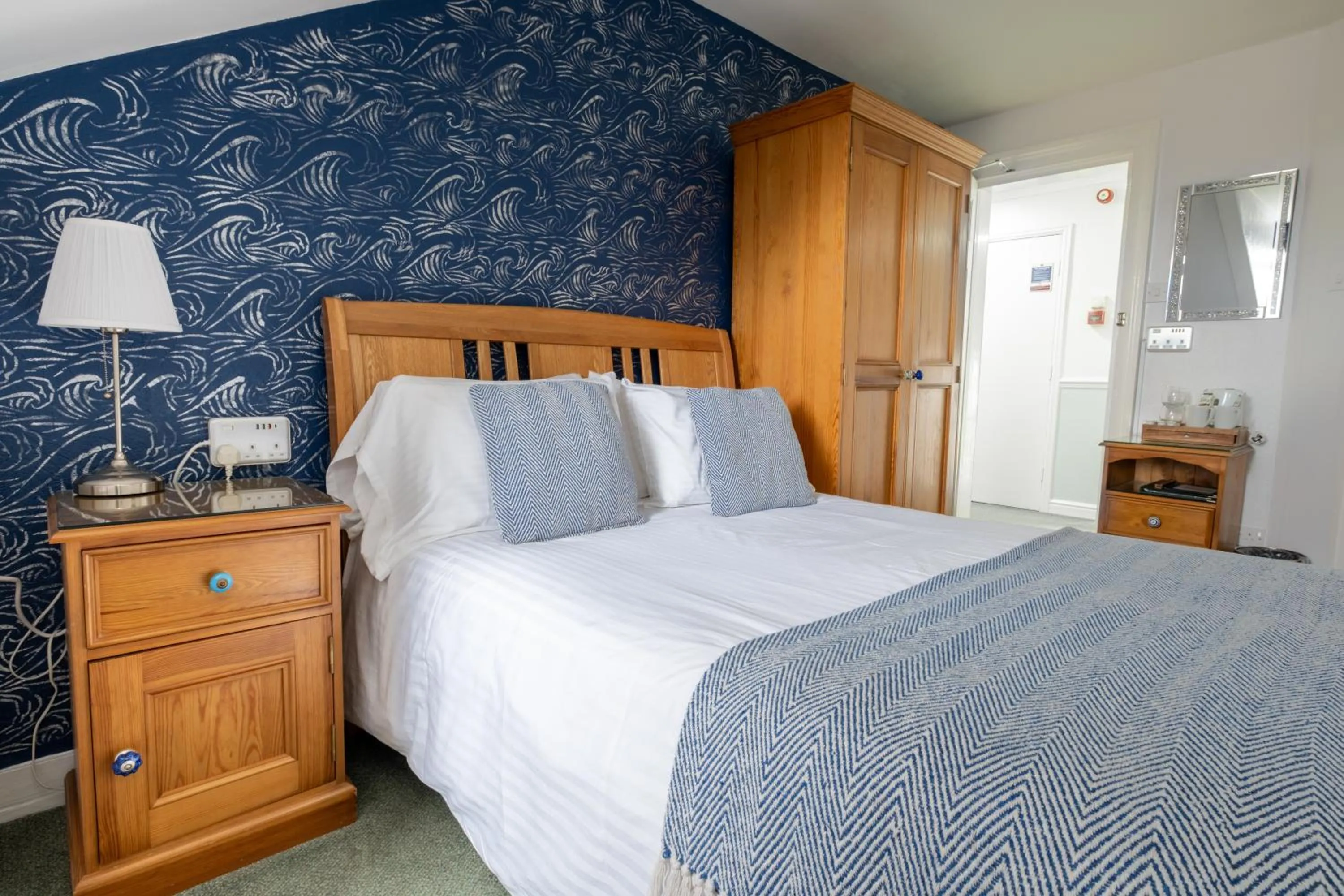 Bed in Number 7 Guest House