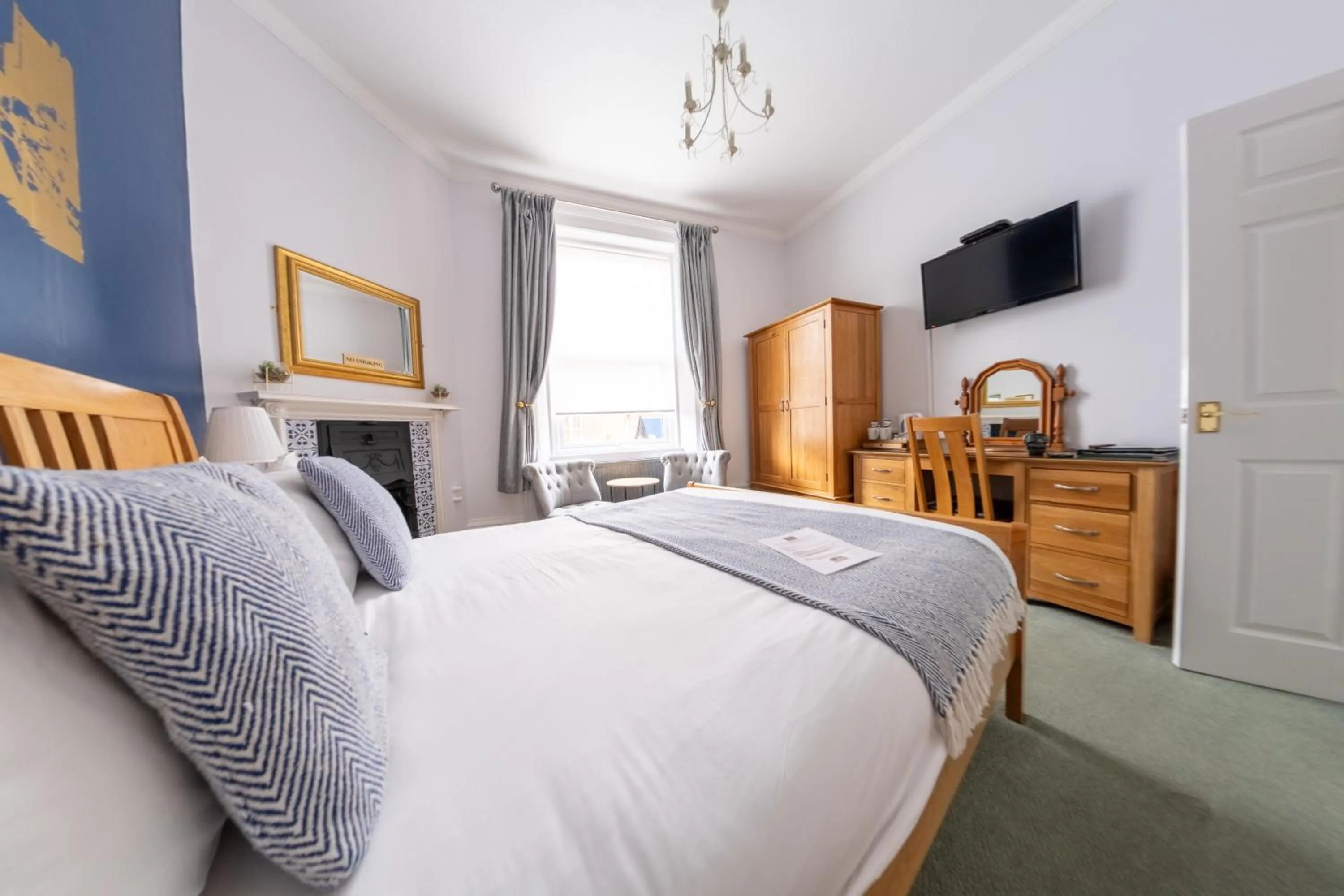 Bed in Number 7 Guest House