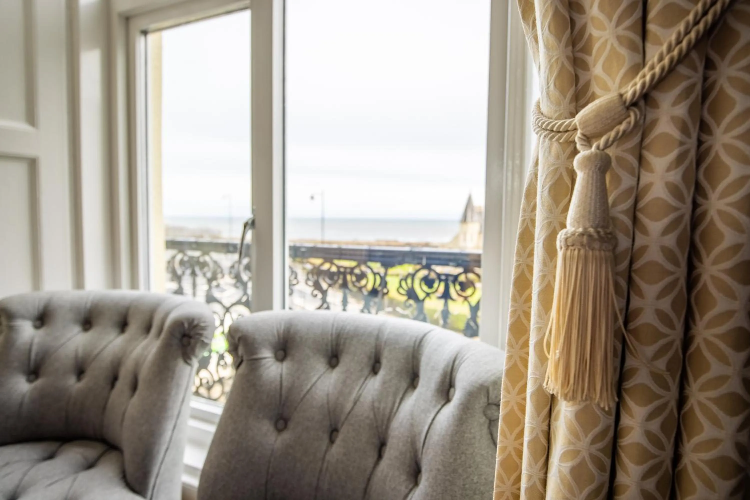 Seating area in Number 7 Guest House