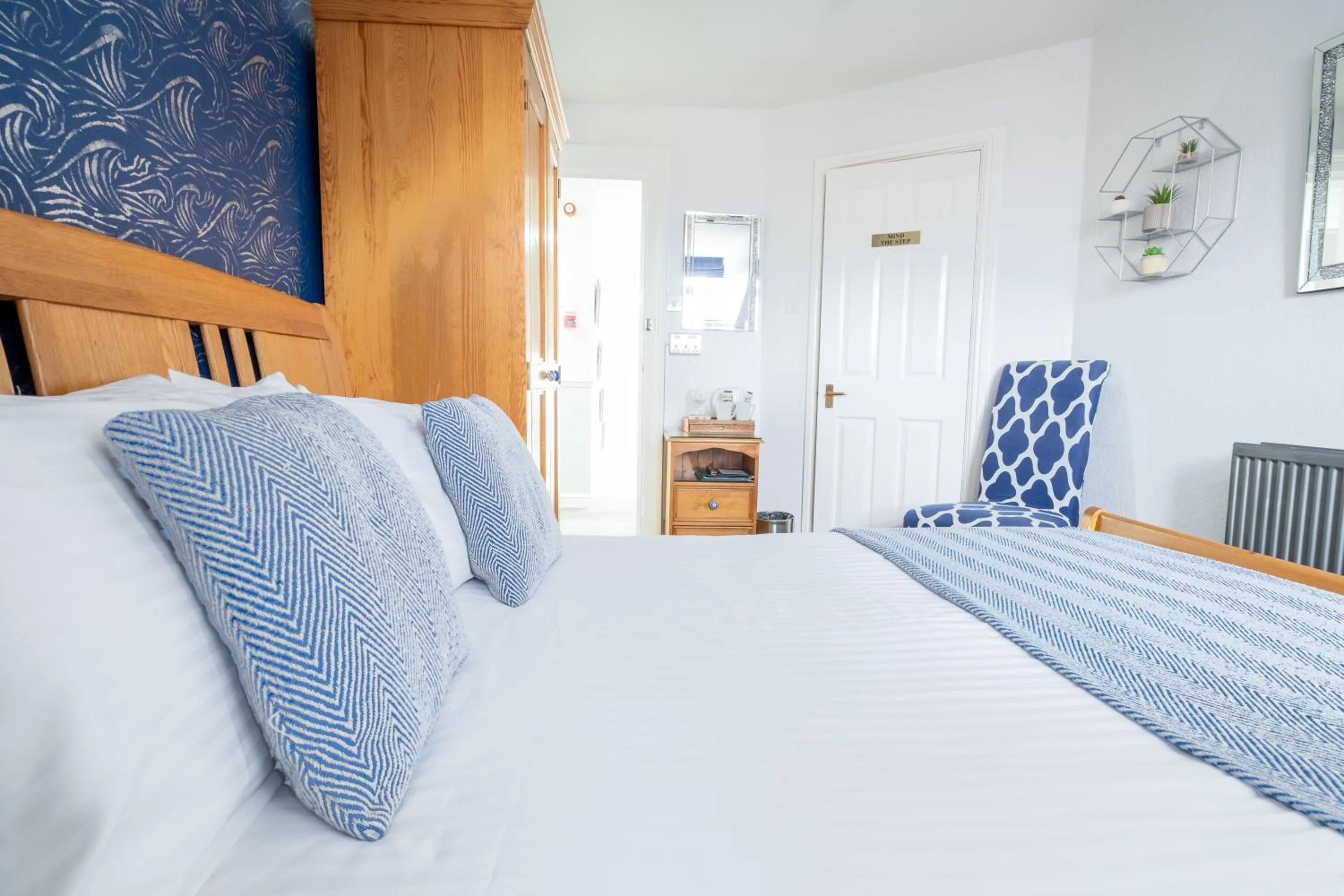 Bed in Number 7 Guest House