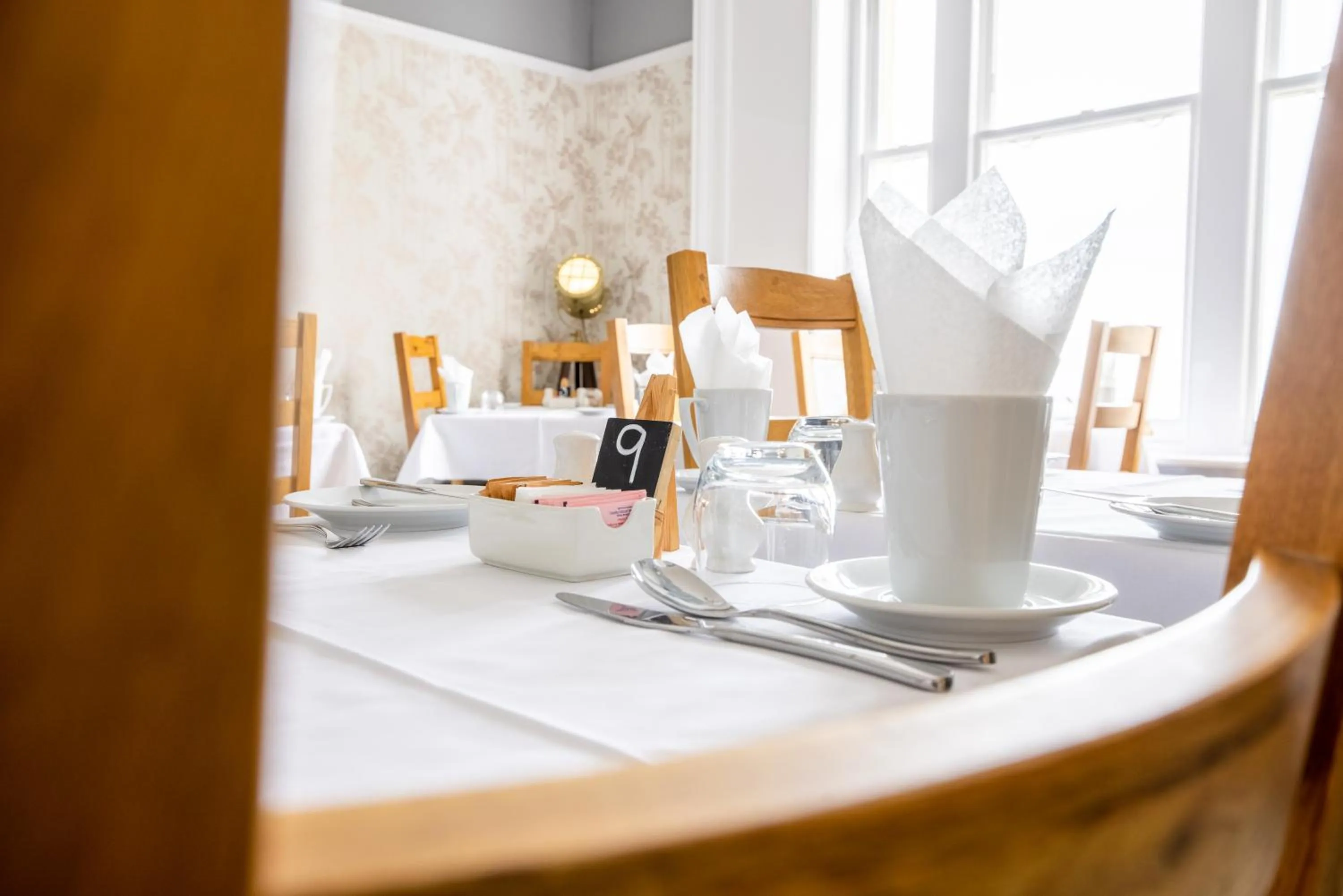 Dining area in Number 7 Guest House