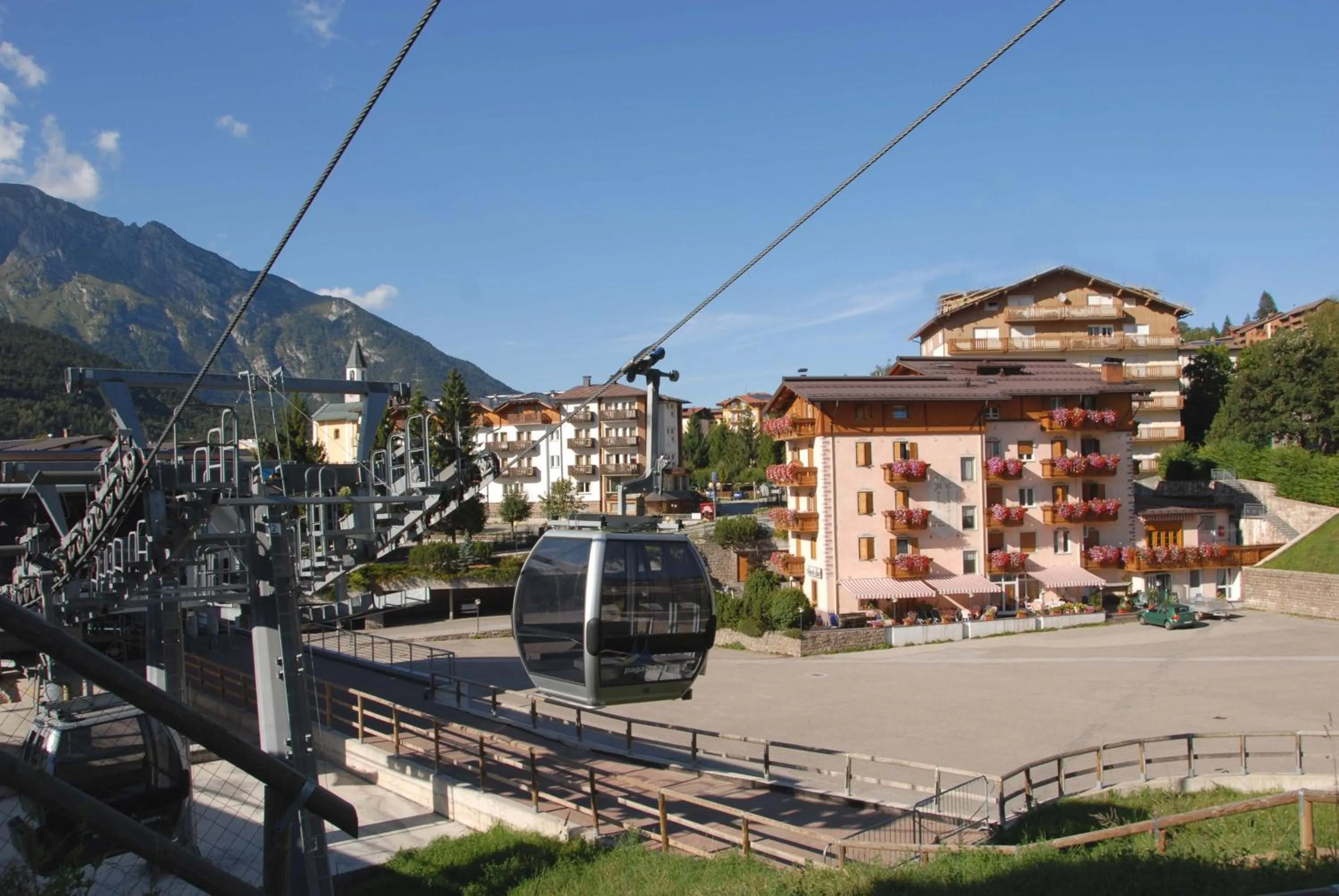 Time of day in Hotel Cristallo