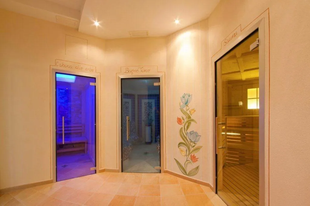 Sauna in Hotel Cristallo