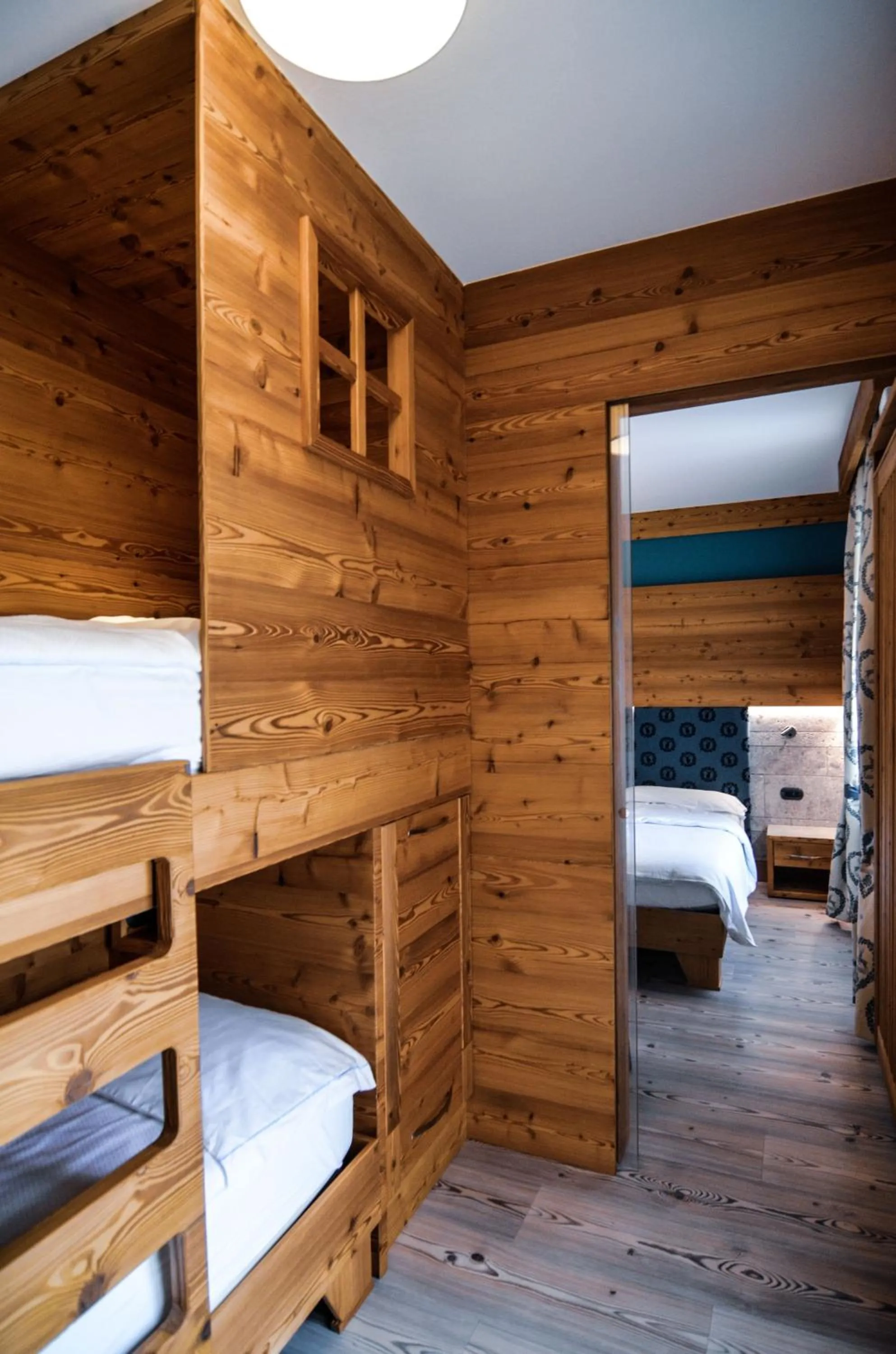 Bed in Hotel Cristallo