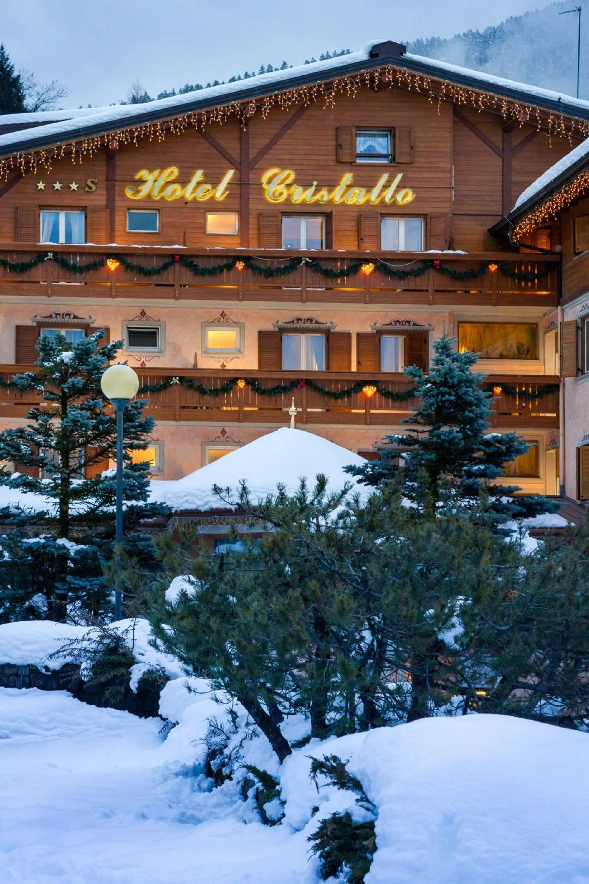 Property building in Hotel Cristallo