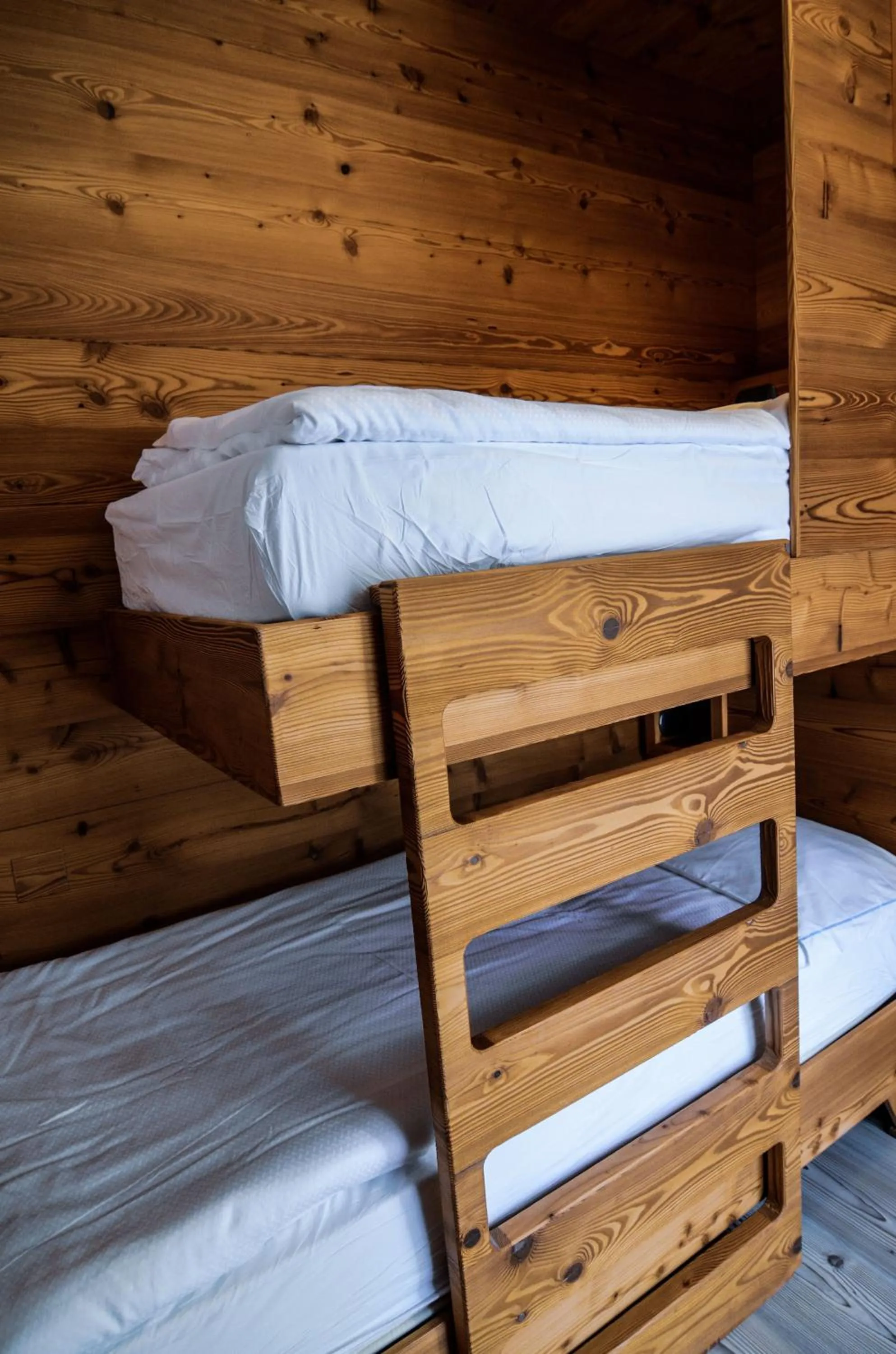 Bed in Hotel Cristallo