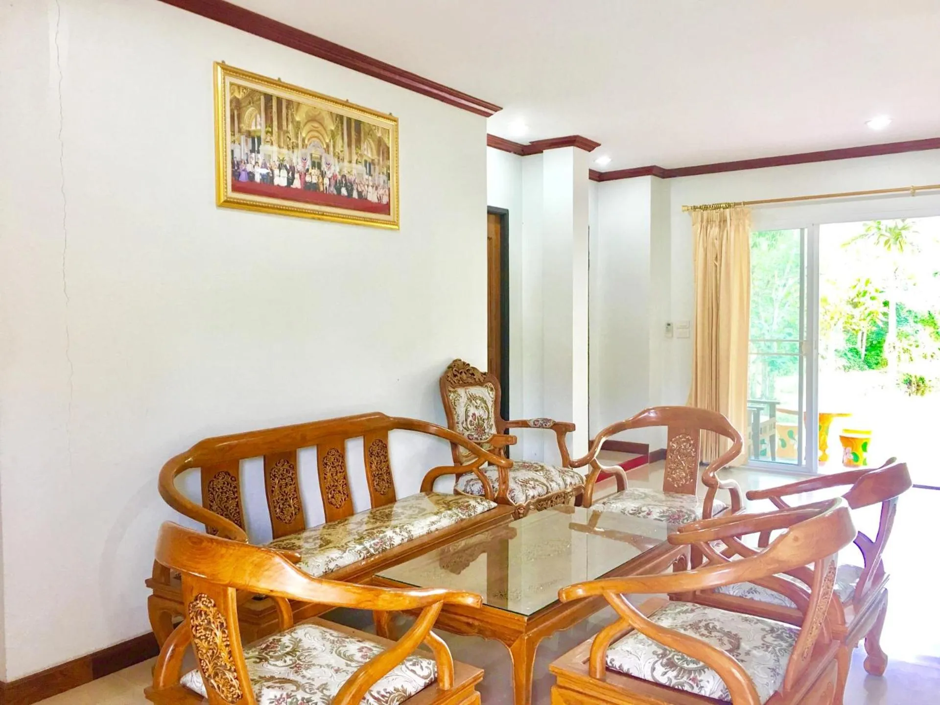 Living room in นาหินลาดรีสอร์ท Nahinlad Resort