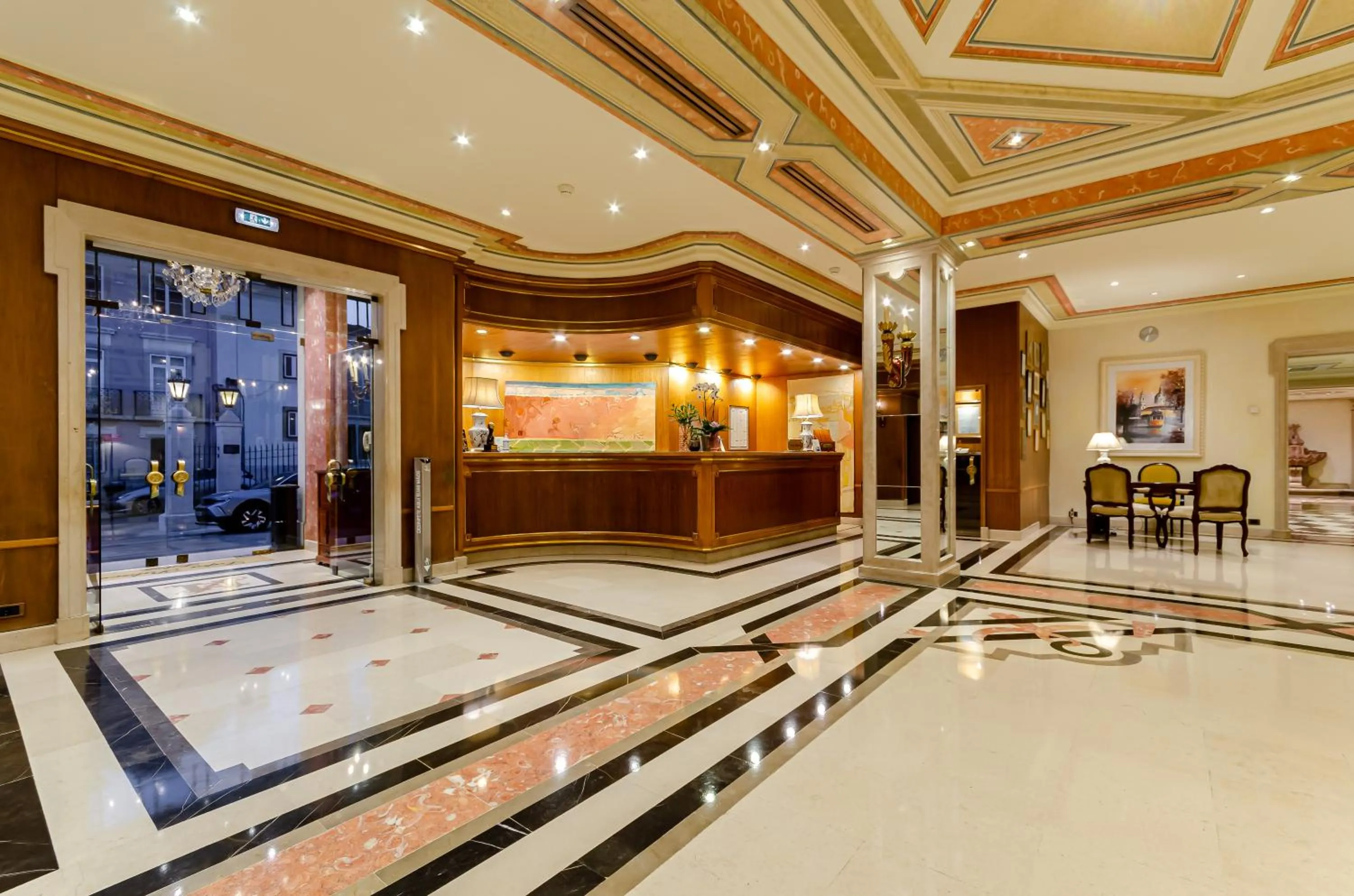 Lobby or reception in Olissippo Lapa Palace – The Leading Hotels of the World